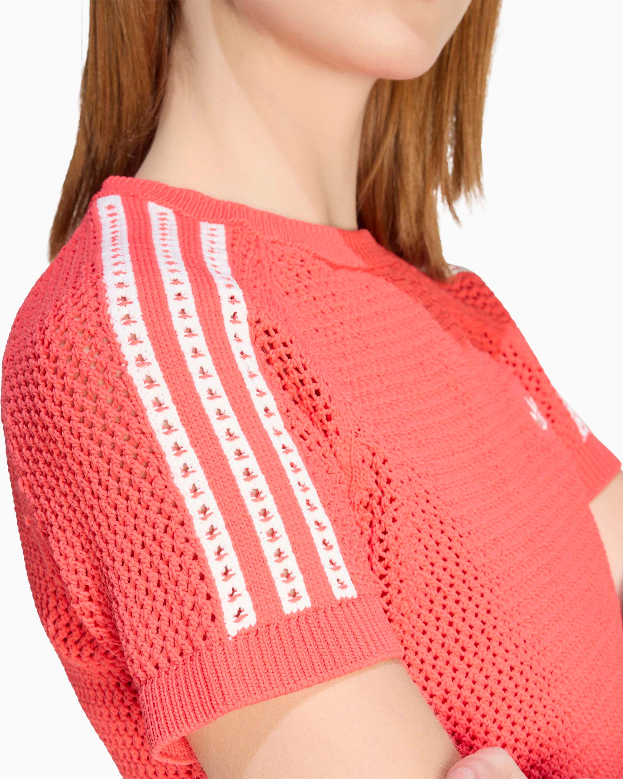 adidas Originals Cali Crochet Crop Women's T-Shirt