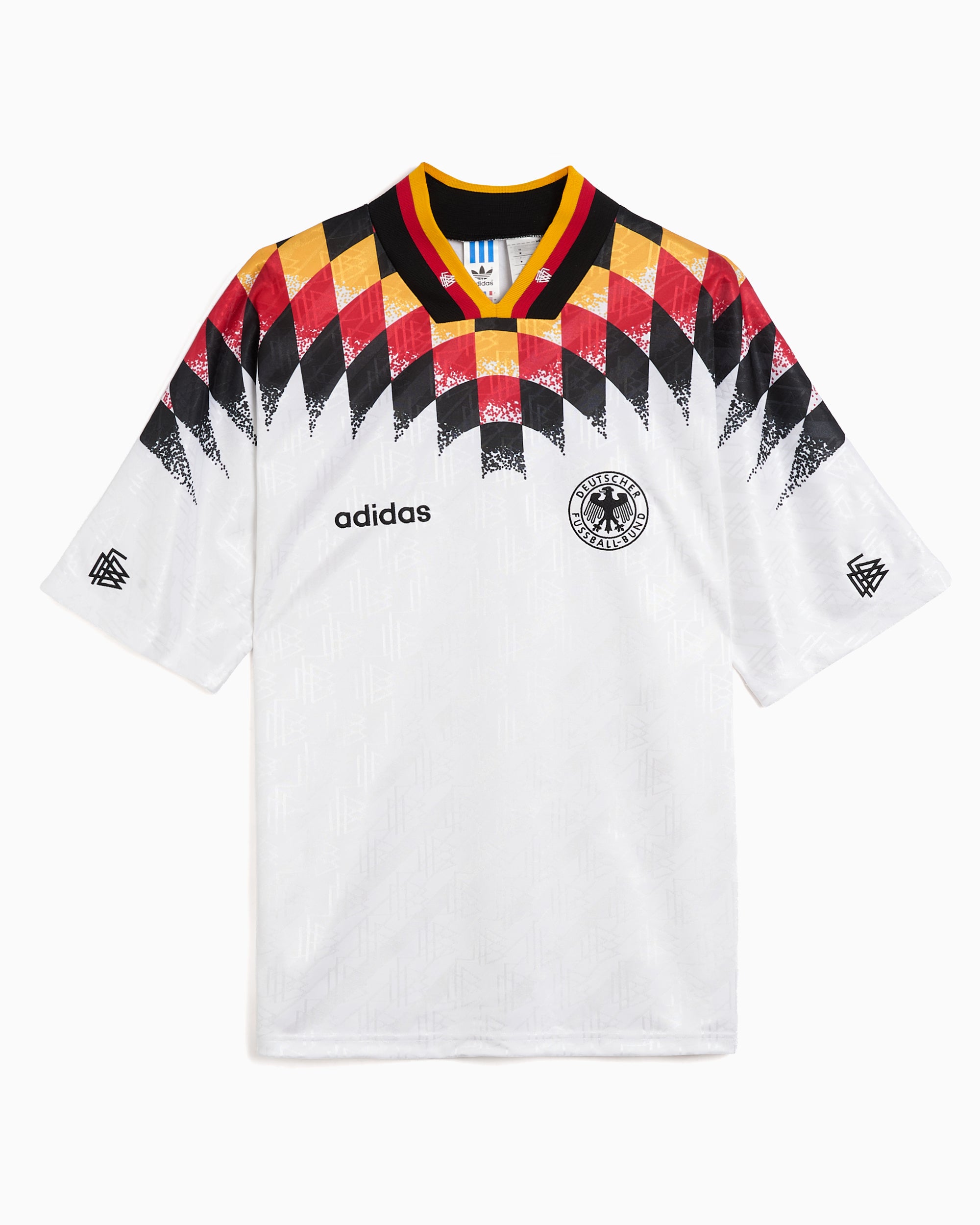 T-Shirts adidas Originals Germany 1994 Football Home Kit Relaxed Men's Jersey T-Shirt - JN3705