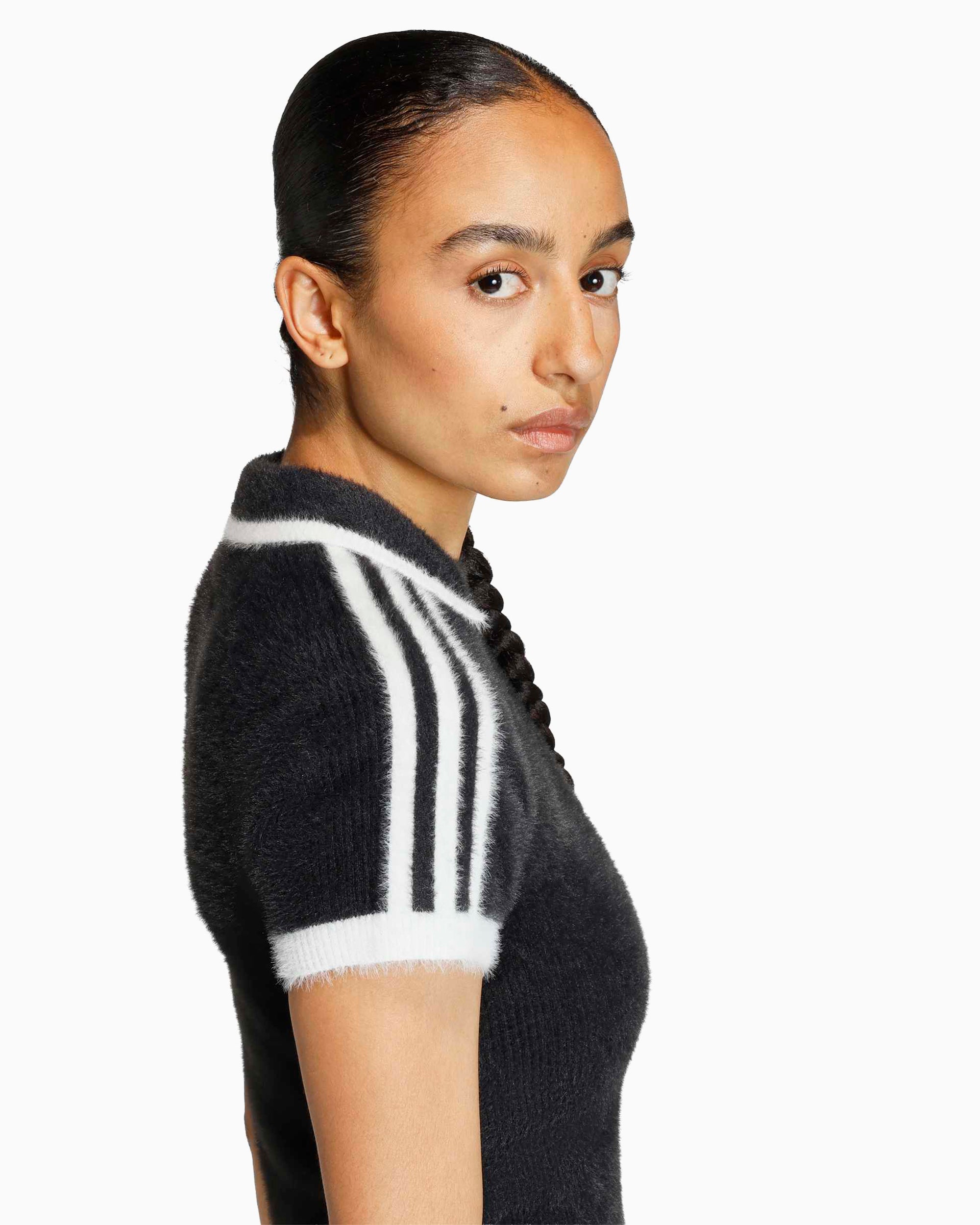 T-Shirts adidas Originals Knitted Cali Crop Women's T-Shirt - KD2428