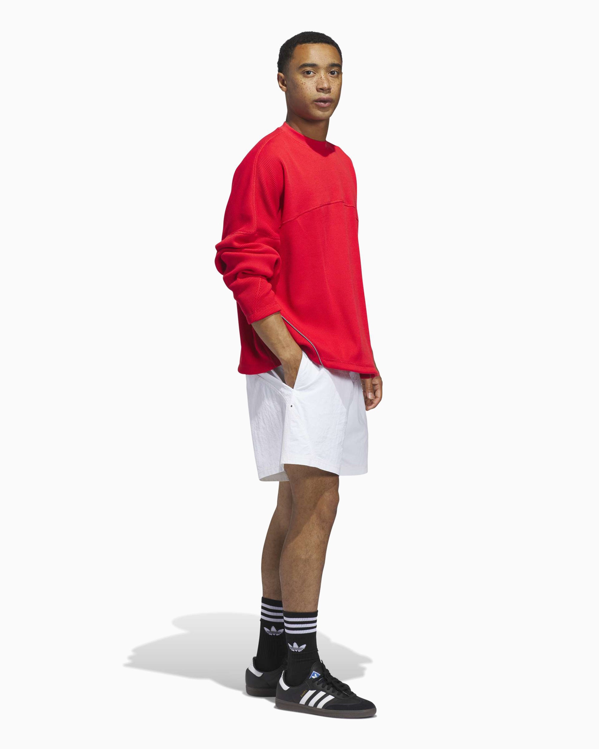 トップス A adidas Originals La Cienega Long-Sleeved Relaxed Unisex T-Shirt