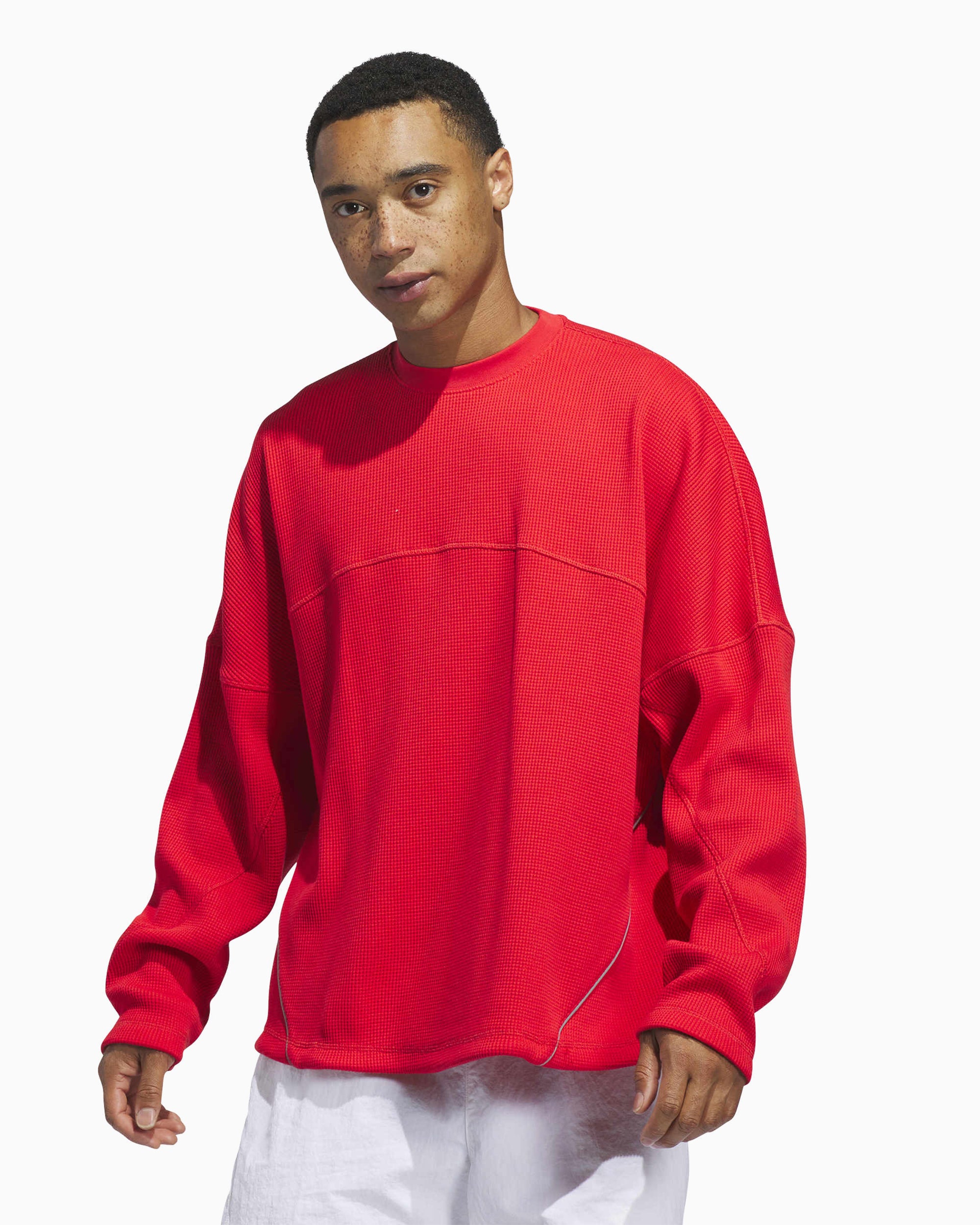adidas Originals La Cienega Long-Sleeved Relaxed Unisex T-Shirt