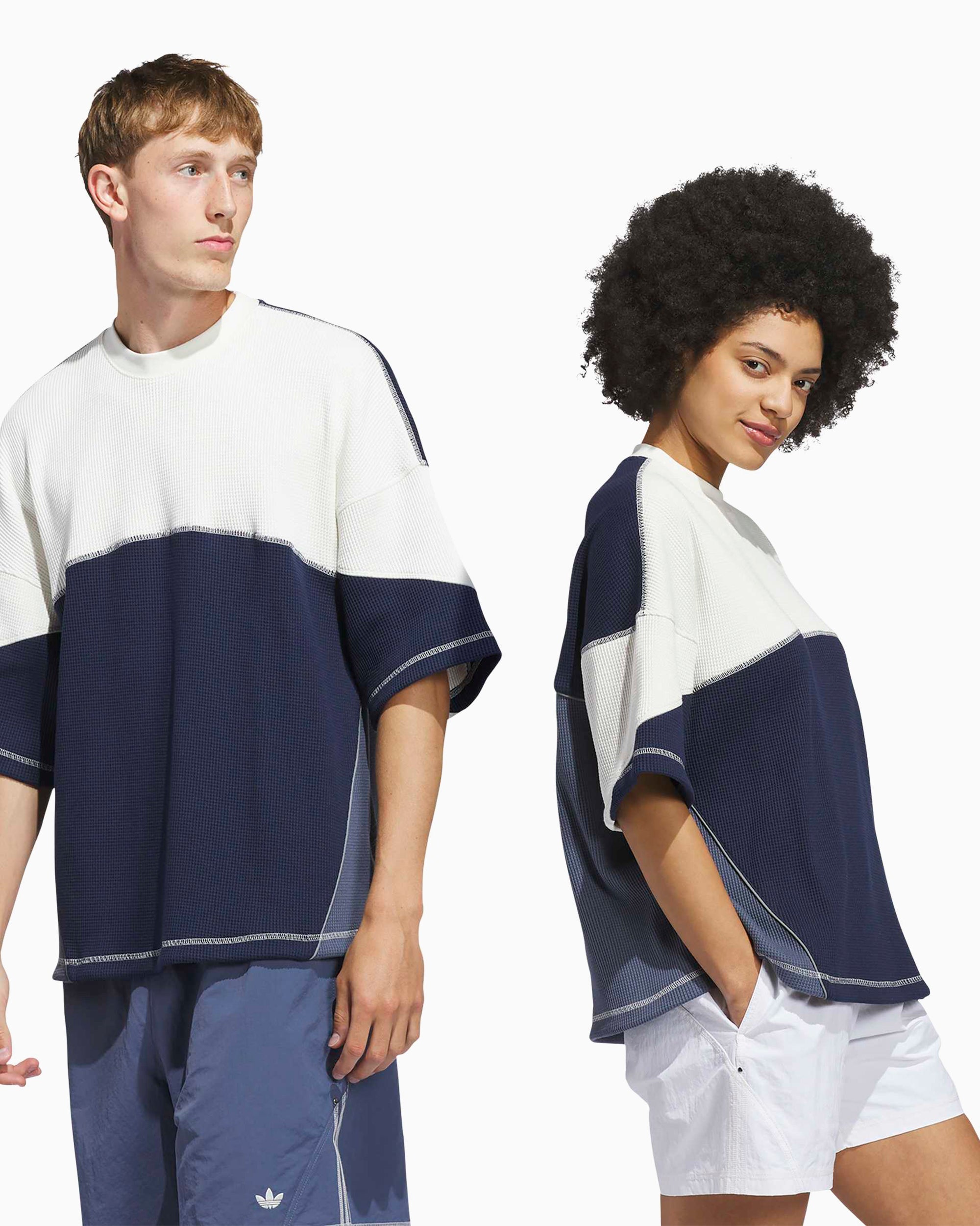 T-Shirts adidas Originals Los Angeles La Cienega Sports Half-Sleeved Relaxed Unisex T-Shirt - JX6162