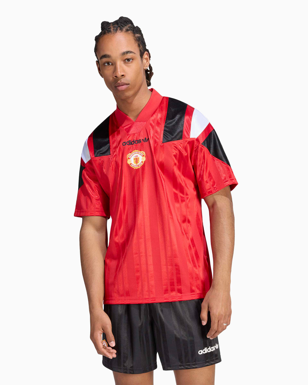 T-Shirts adidas Originals Manchester United FC EQT Relaxed Men's Jersey T-Shirt - KH4821