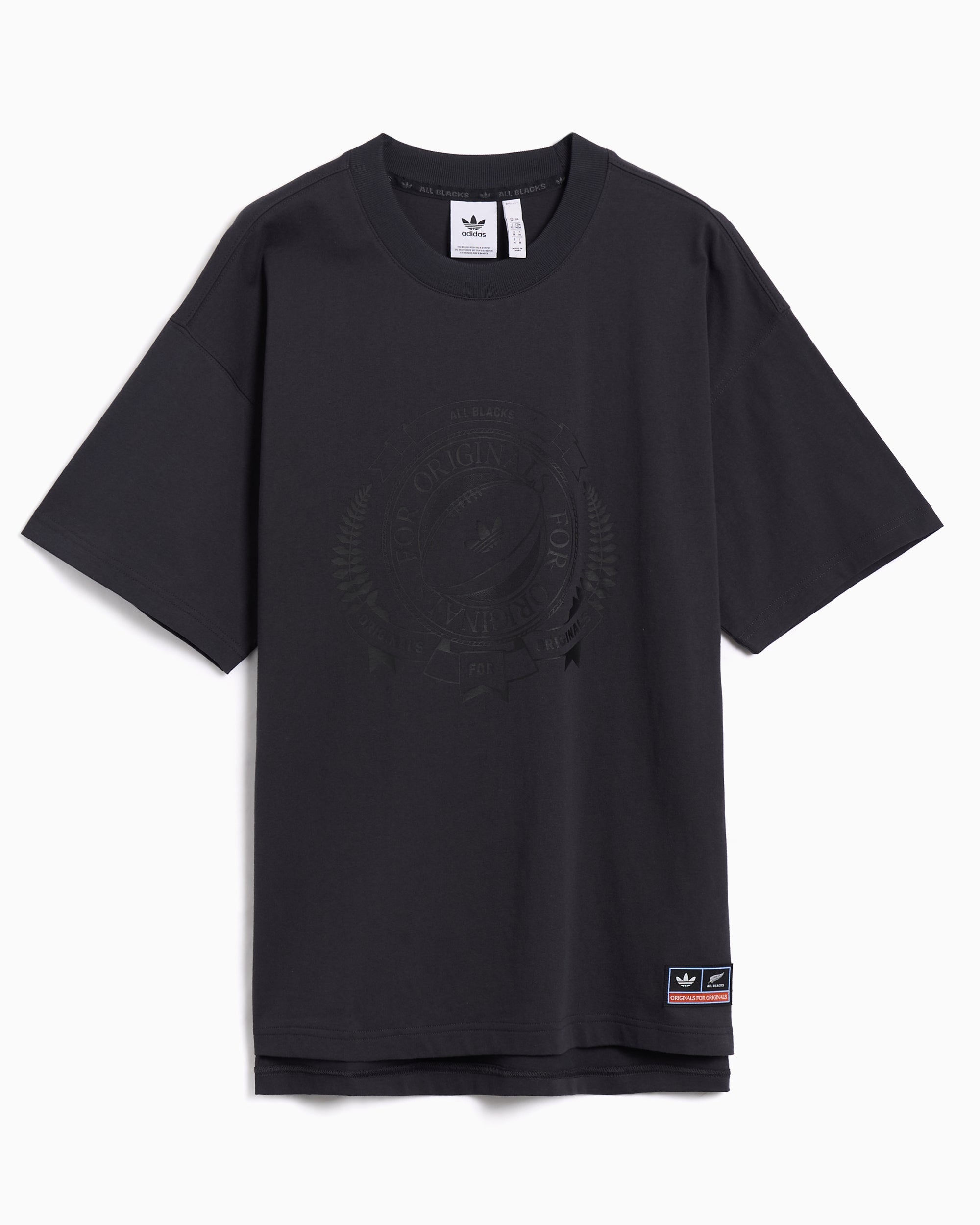 T-Shirts adidas Originals x All Blacks Graphic Relaxed Men's T-Shirt - KG4650