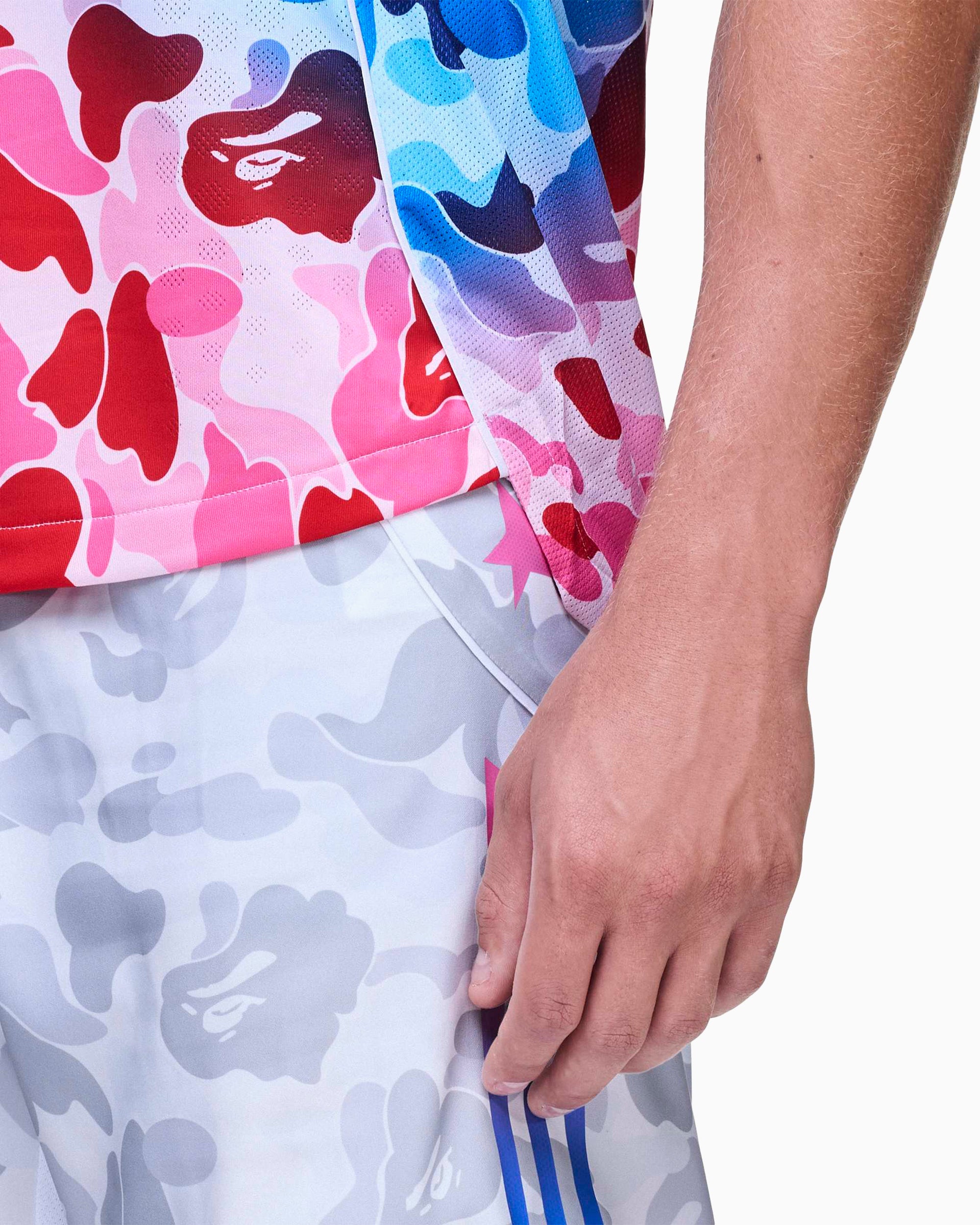 T-Shirts adidas Originals x BAPE Football Graphic Slim Men's Jersey T-Shirt - KA0040