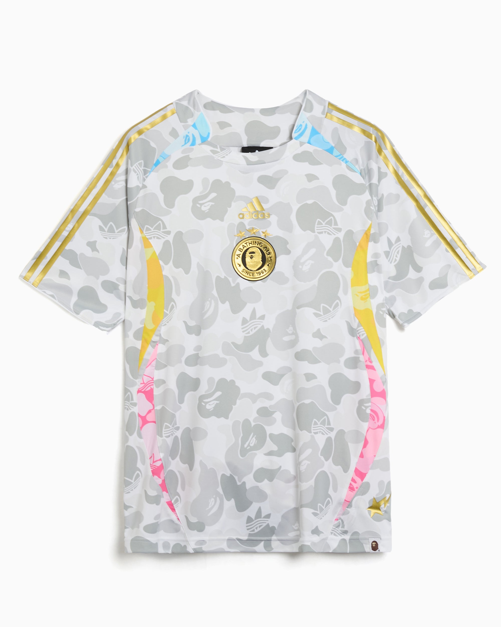  x BAPE チームガイスト 半袖Tシャ ジャージー adidas Originals x BAPE Teamgeist Graphic Men's Jersey T-Shirt