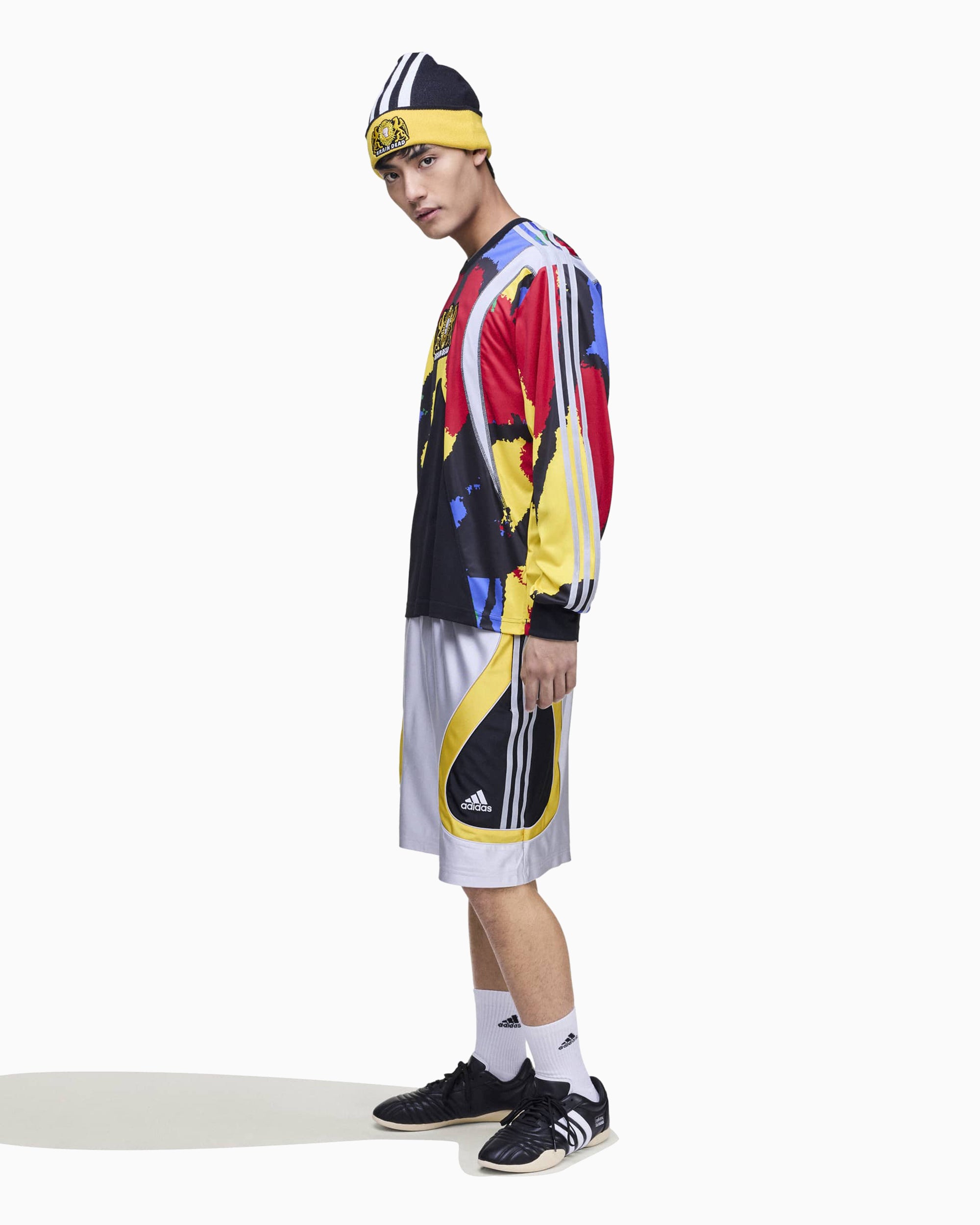 adidas Originals x Brain Dead Graphic Long-Sleeved Relaxed Unisex Jers