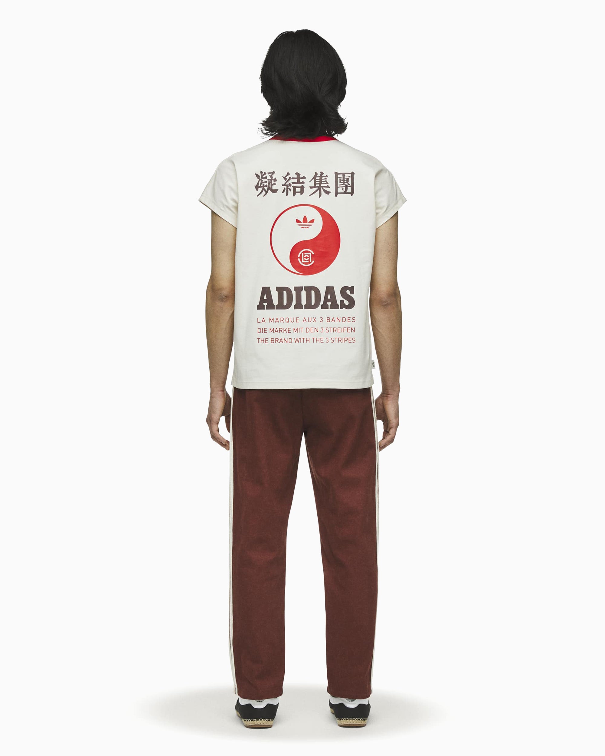 T-Shirts adidas Originals x CLOT Dolman Graphic Men's T-Shirt - KD4026