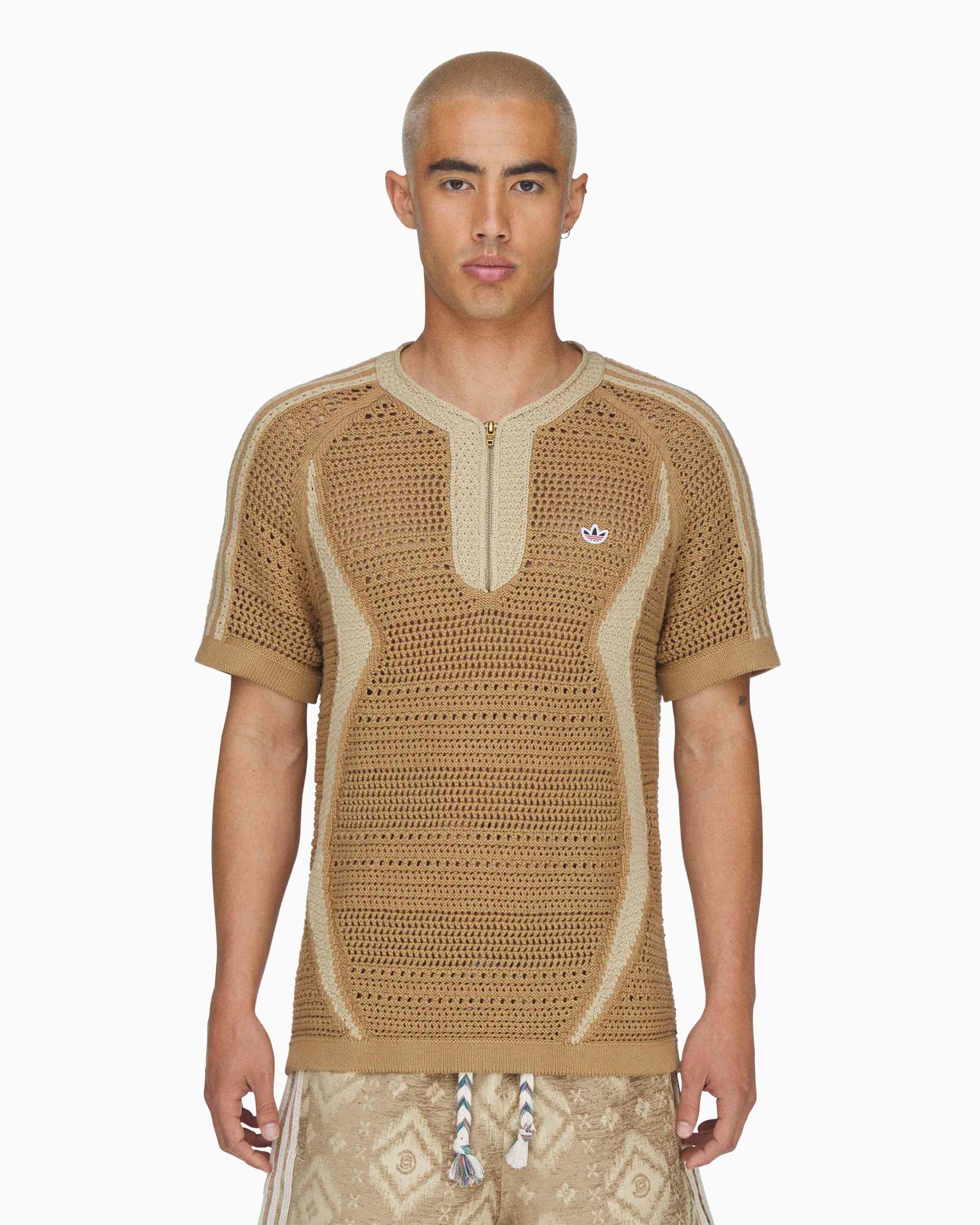 T-Shirts adidas Originals x CLOT Knit Unisex T-Shirt - KE7069