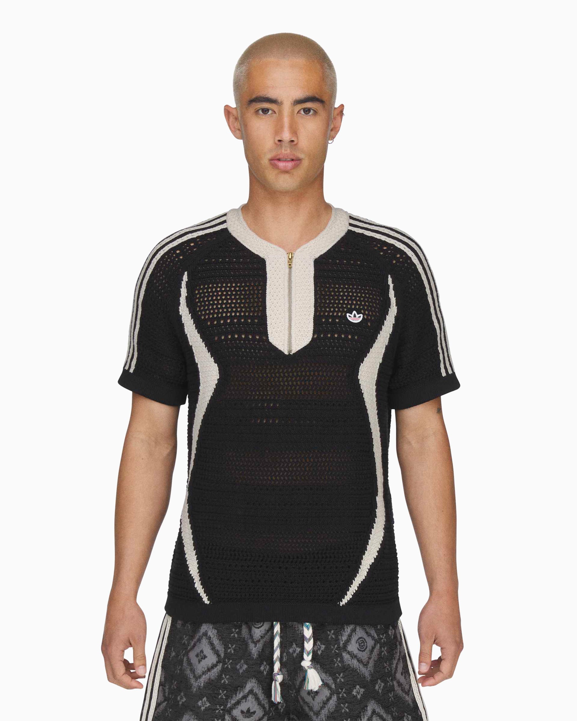 T-Shirts adidas Originals x CLOT Knit Unisex T-Shirt - KE7074