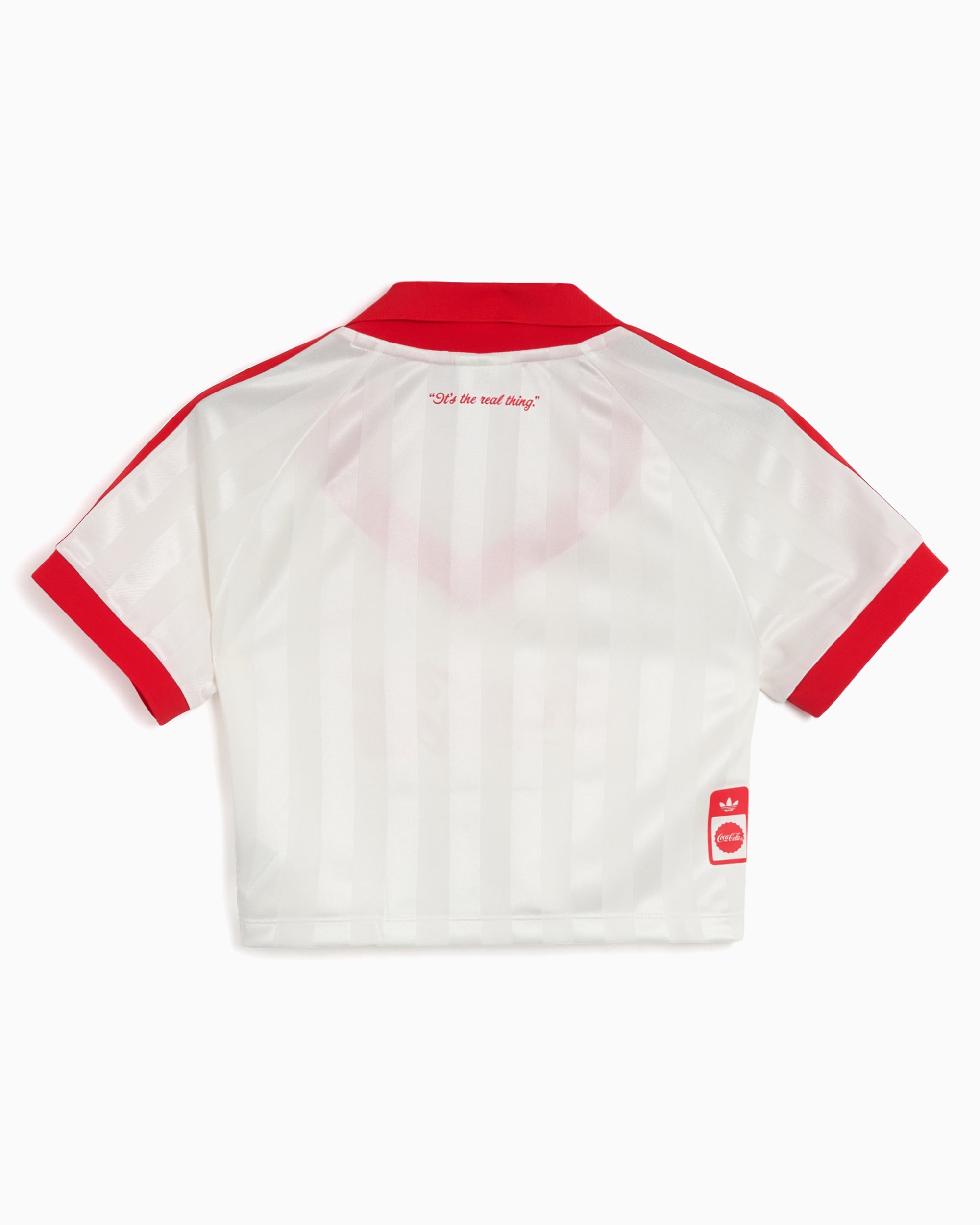 T-Shirts adidas Originals x Coca-Cola Logo Crop Women's Jersey T-Shirt - KY7571