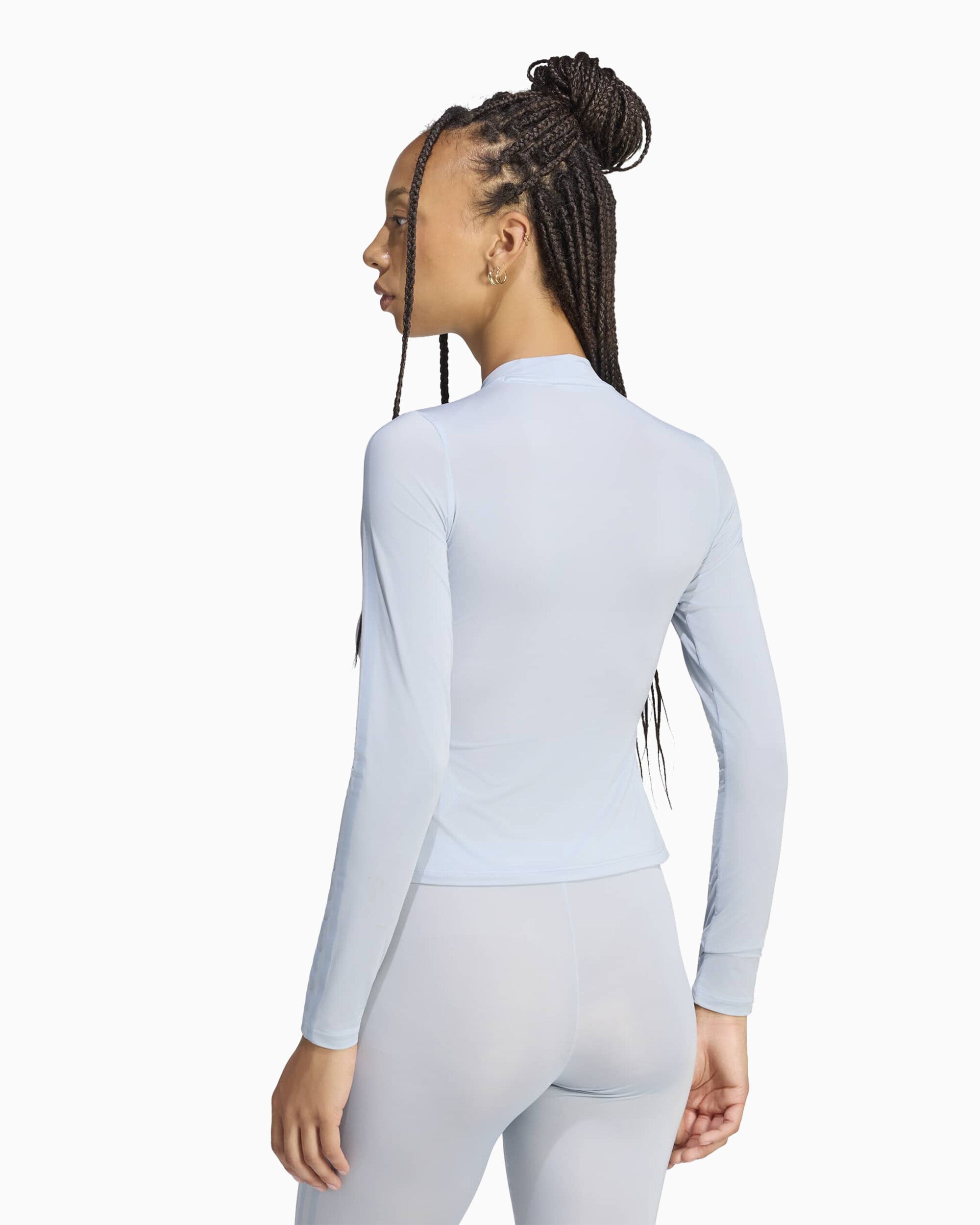 T-Shirts adidas Originals x JENNIE Adiluna Season 2 Long-Sleeved Slim Women's T-Shirt - LD4970