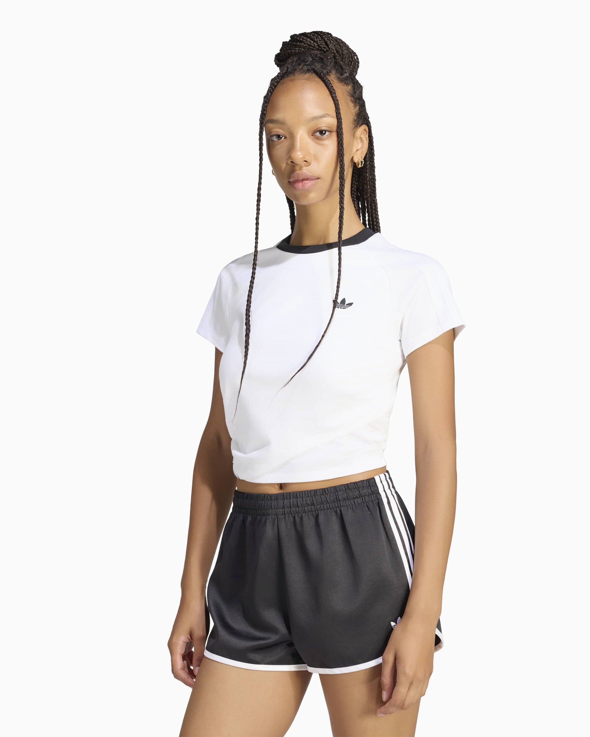 T-Shirts adidas Originals x JENNIE Adiluna Season 2 Slim Women's T-Shirt - LD4968