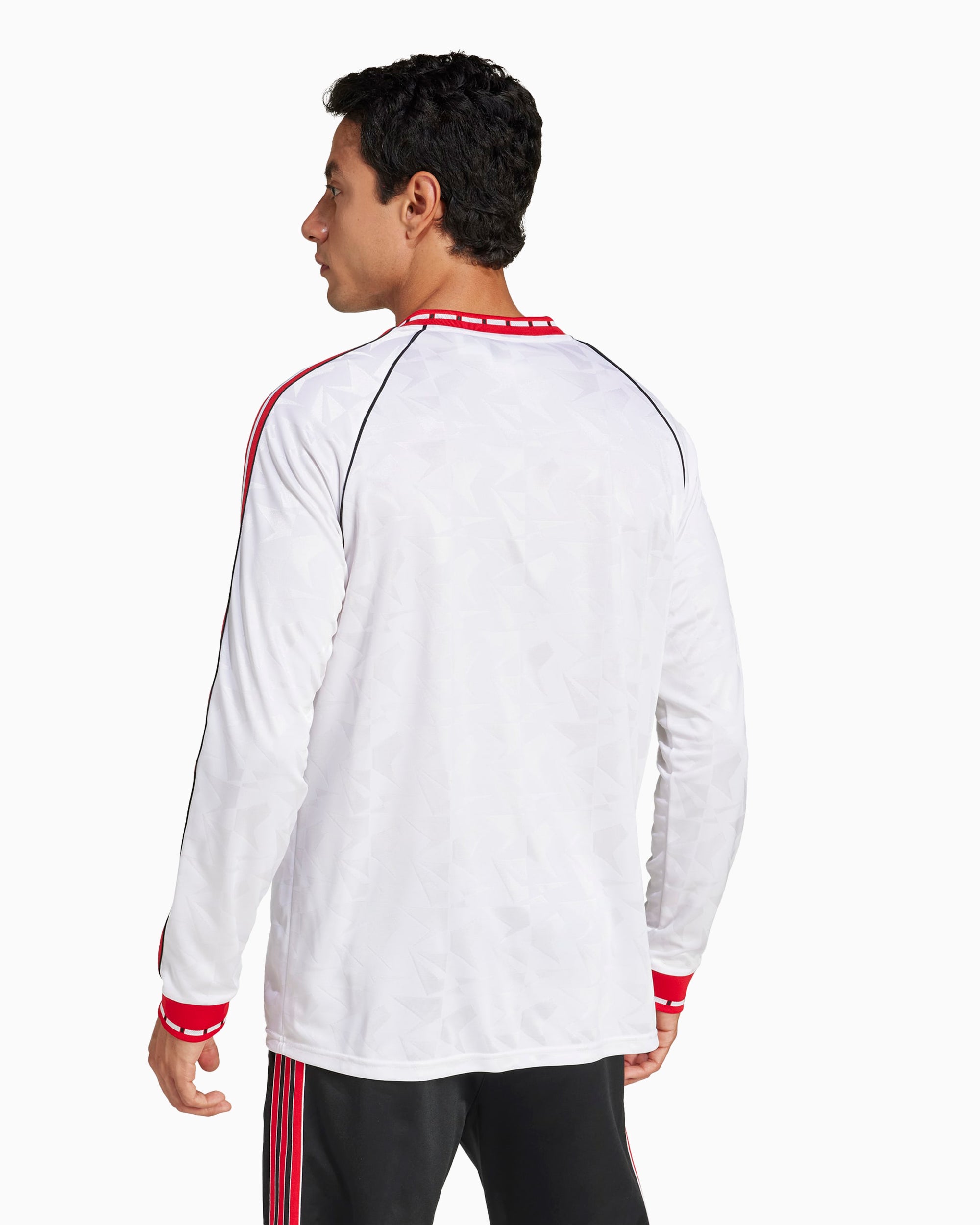 T-Shirts adidas Originals x Manchester United '91 Long-Sleeved Men's T-Shirt - JF0375