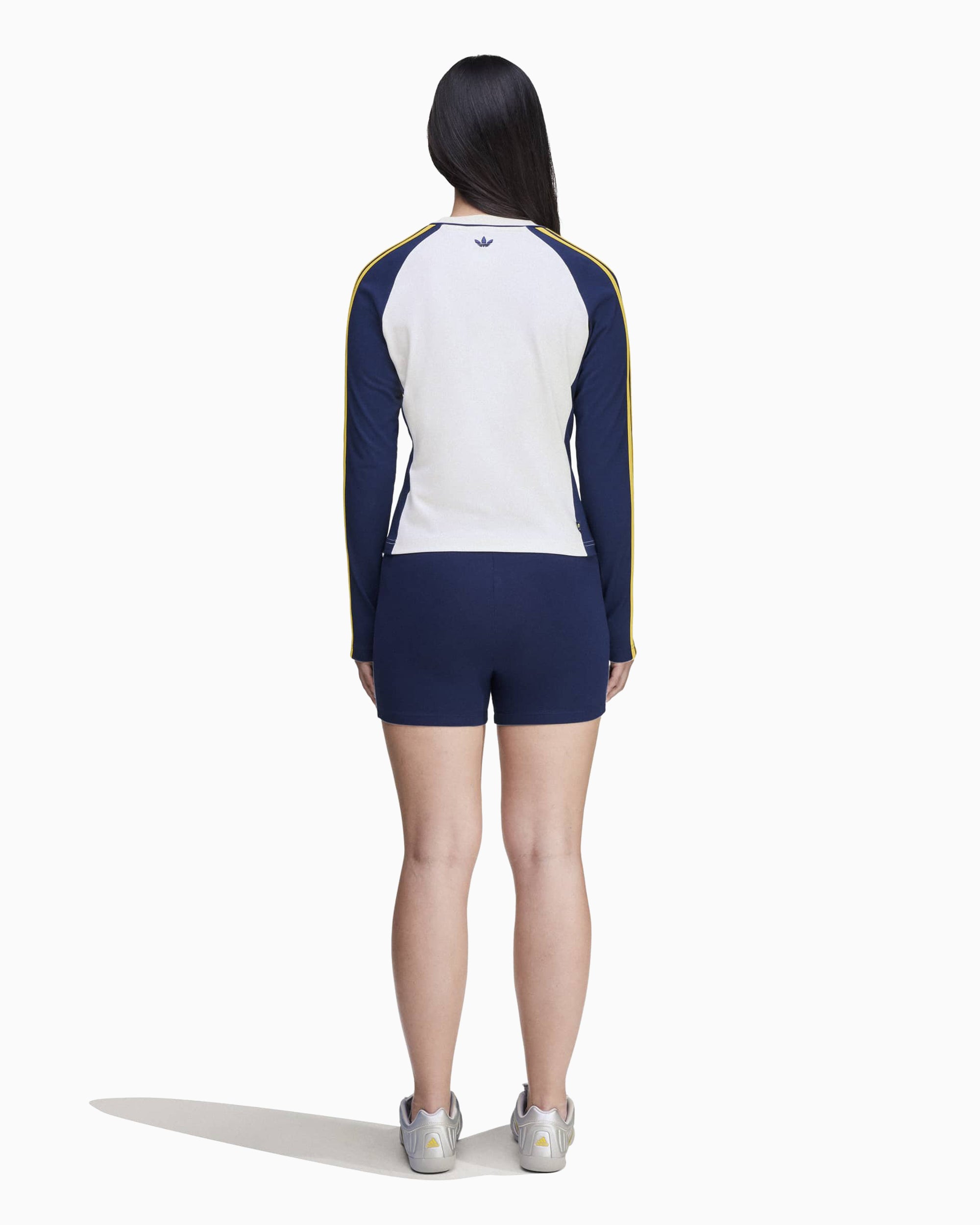 T-Shirts adidas Originals x Miaou Long-Sleeved Slim Women's T-Shirt - KD1483