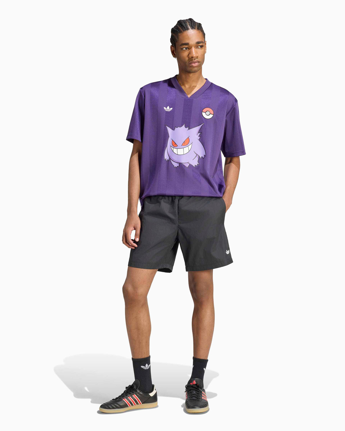 T-Shirts adidas Originals x Pokemon "Gengar" Graphic Relaxed Unisex T-Shirt - KS4303