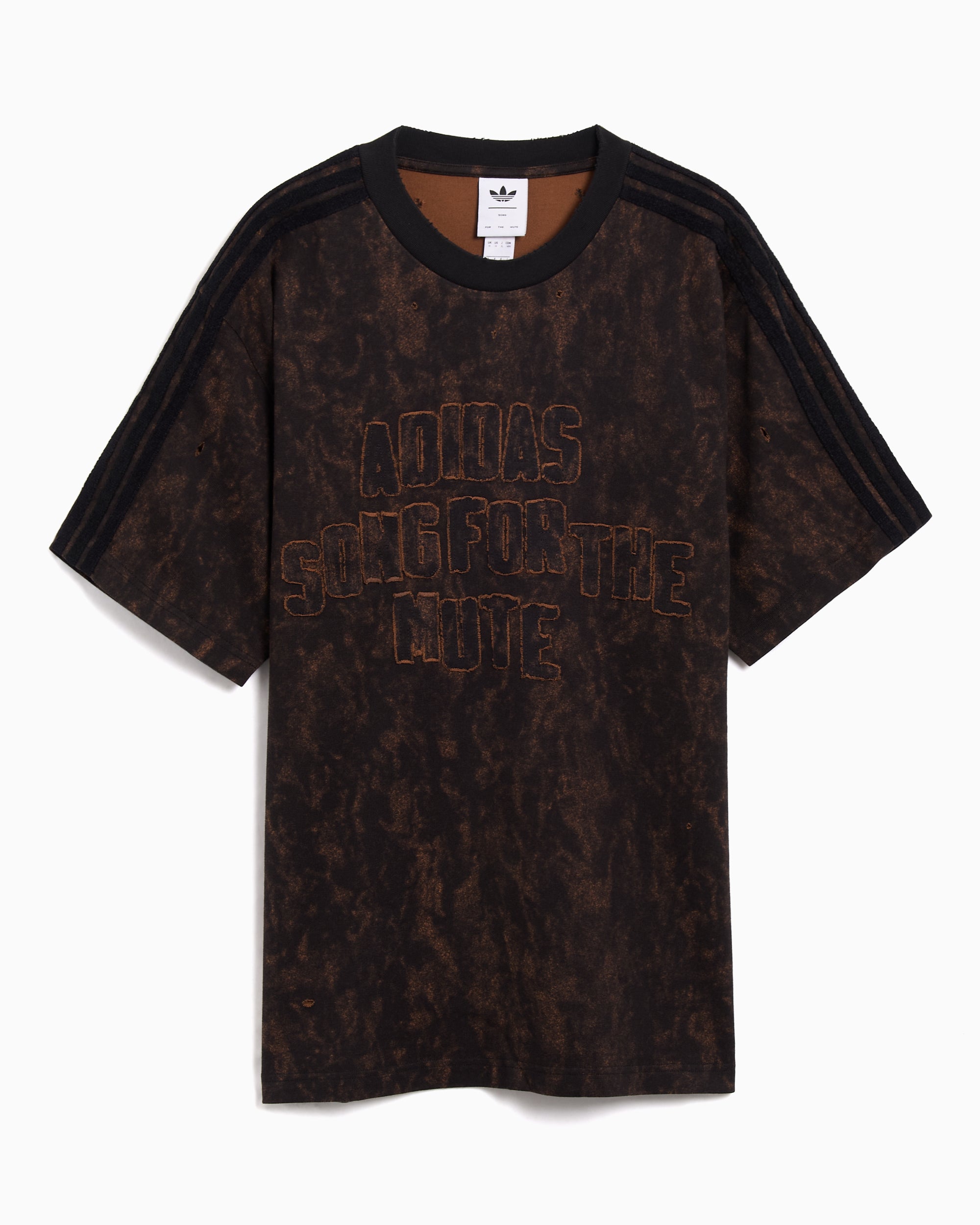 adidas originalsビッグロゴペアTシャツ【M、XO】 adidas Originals x Song For The Mute 006 Logo Oversize Men's T-Shirt