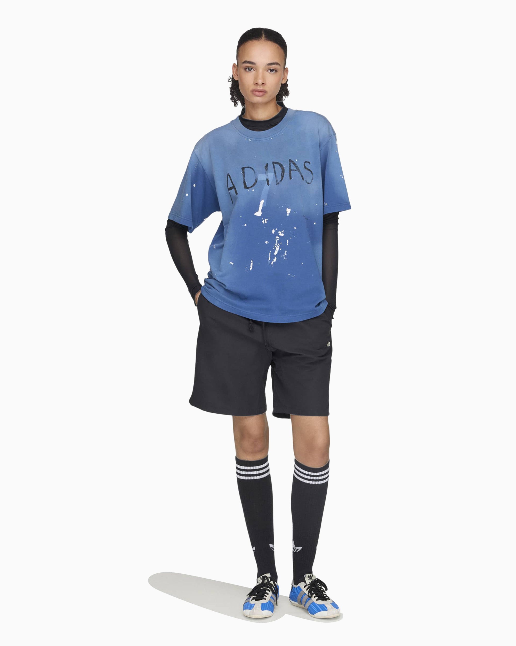 T-Shirts adidas Originals x Song For The Mute 007 Graphic Relaxed Unisex T-Shirt - KS1341