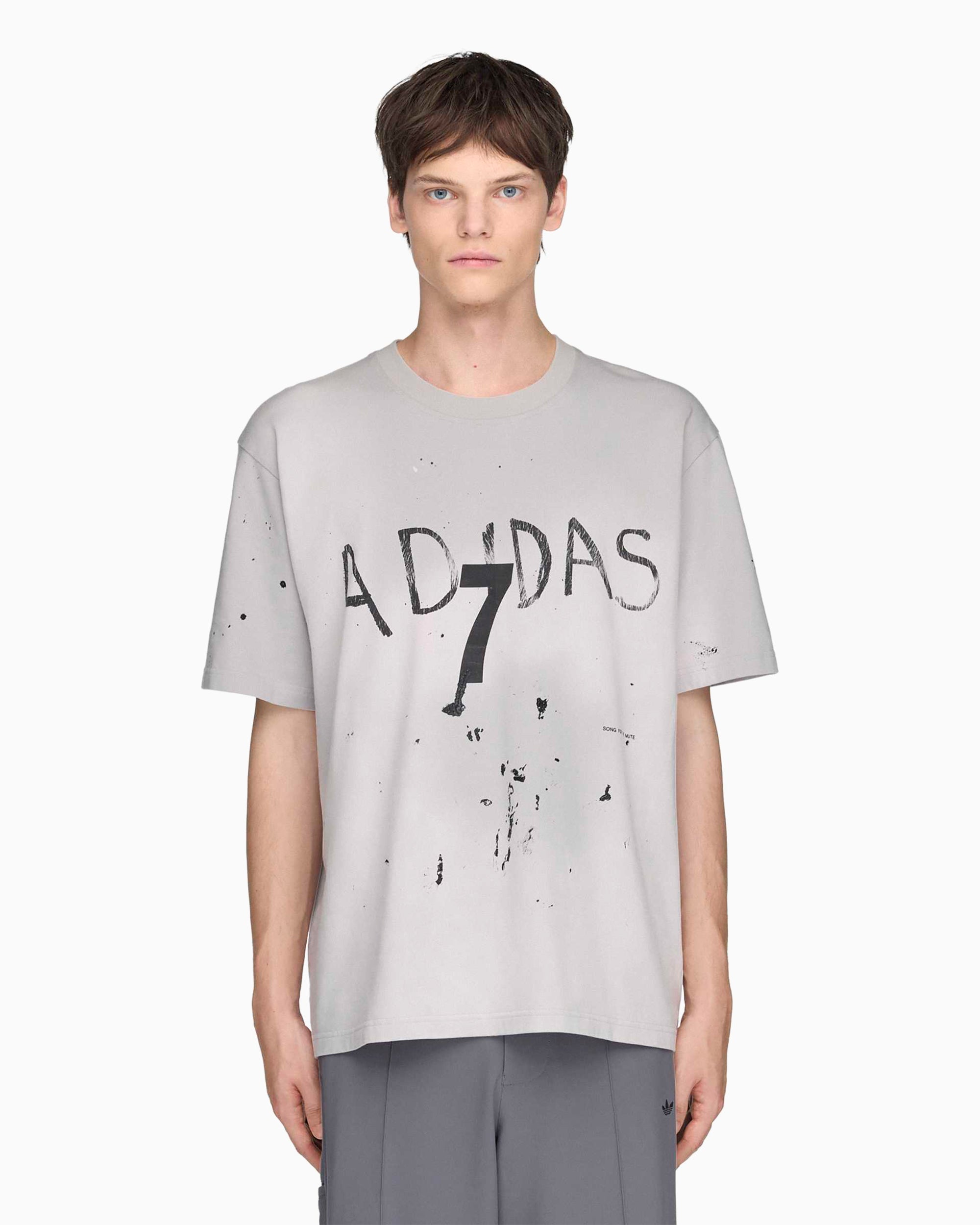 T-Shirts adidas Originals x Song For The Mute 007 Graphic Relaxed Unisex T-Shirt - KS1342