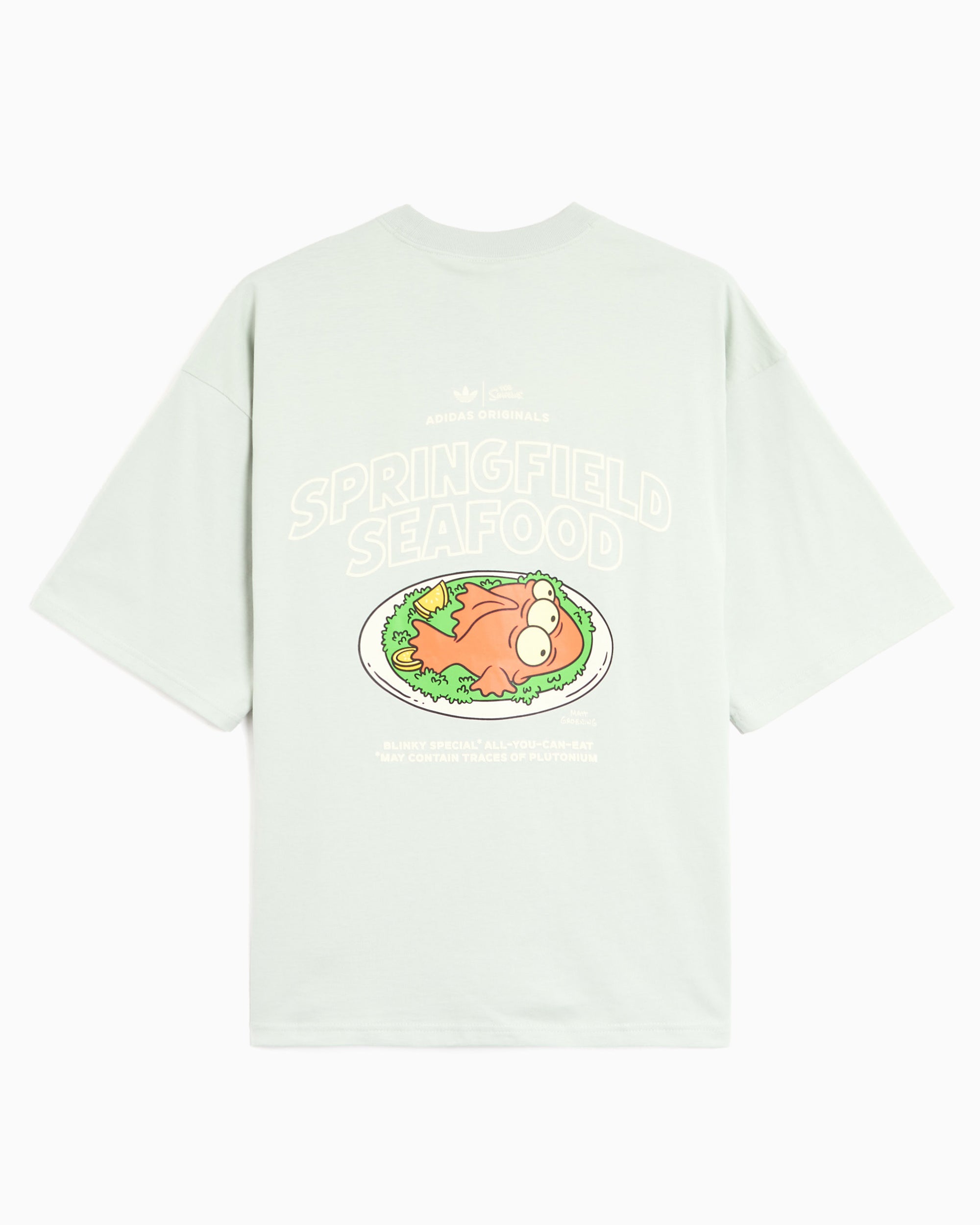 T-Shirts adidas Originals x The Simpsons "Springfield Seafood" Graphic Relaxed Men's T-Shirt - LG5062
