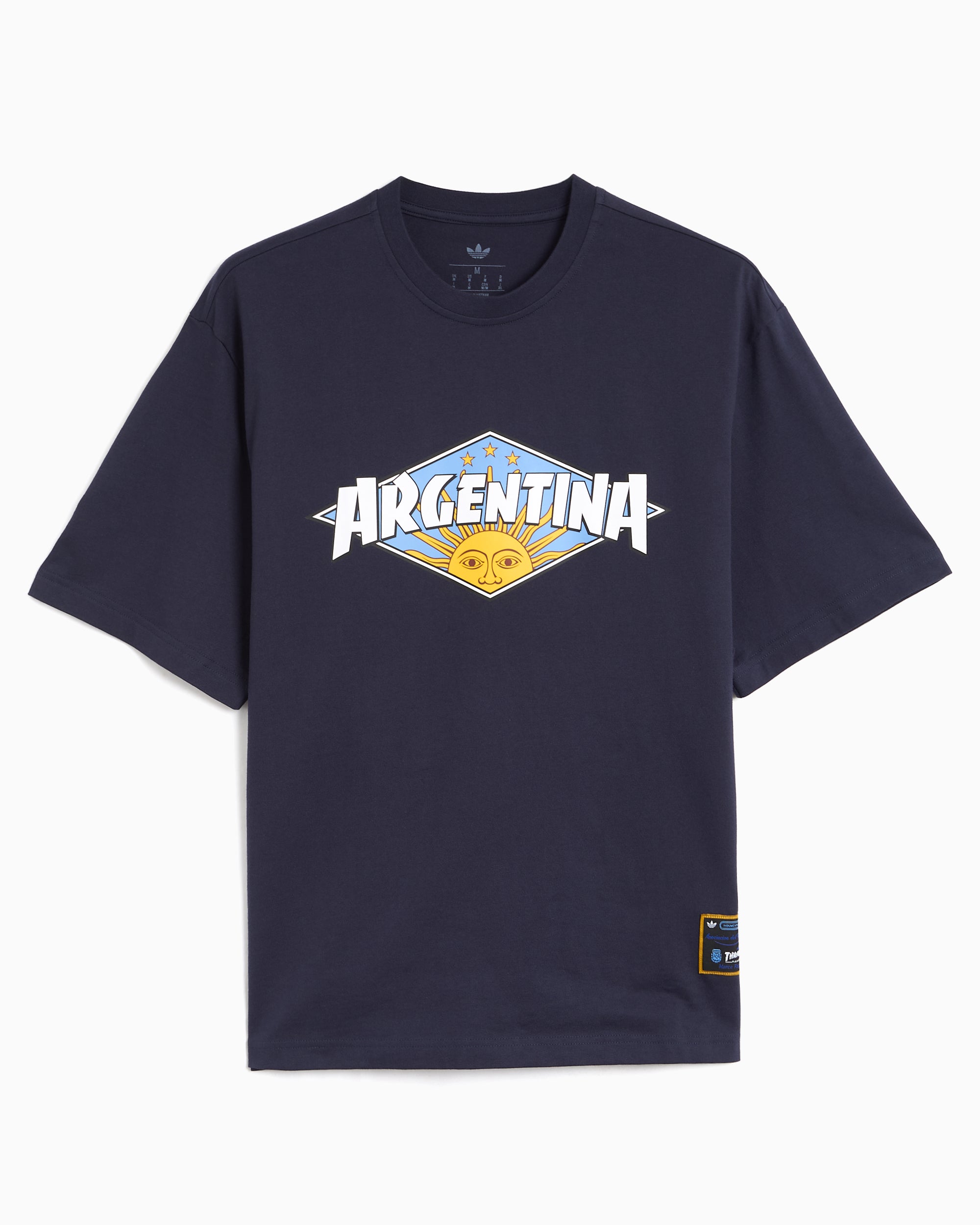  x THRASHER x AFA Jersey XXLサイズ adidas Originals x Thrasher x AFA Argentina Relaxed Men's T-Shirt