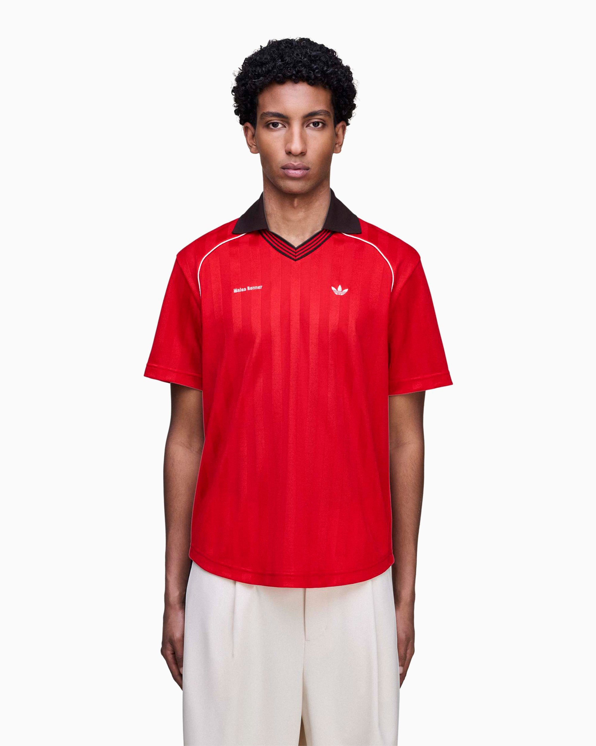 T-Shirts adidas Originals x Wales Bonner Jacquard Unisex Jersey T-Shirt - KG3626