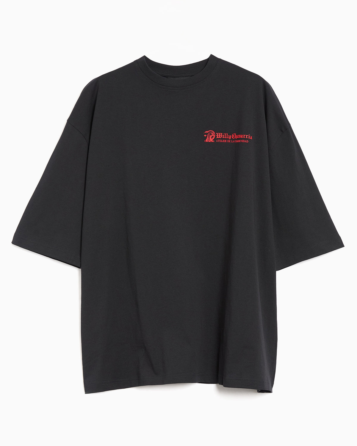 T-Shirts adidas Originals x Willy Chavarria "Atelier" Graphic Oversize Men's T-Shirt - LC8135