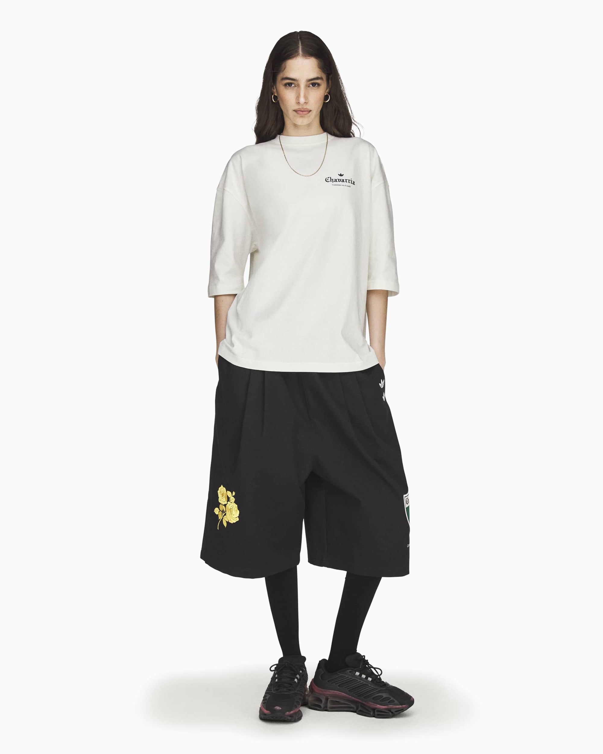 T-Shirts adidas Originals x Willy Chavarria Graphic Relaxed Men's T-Shirt - KY7707