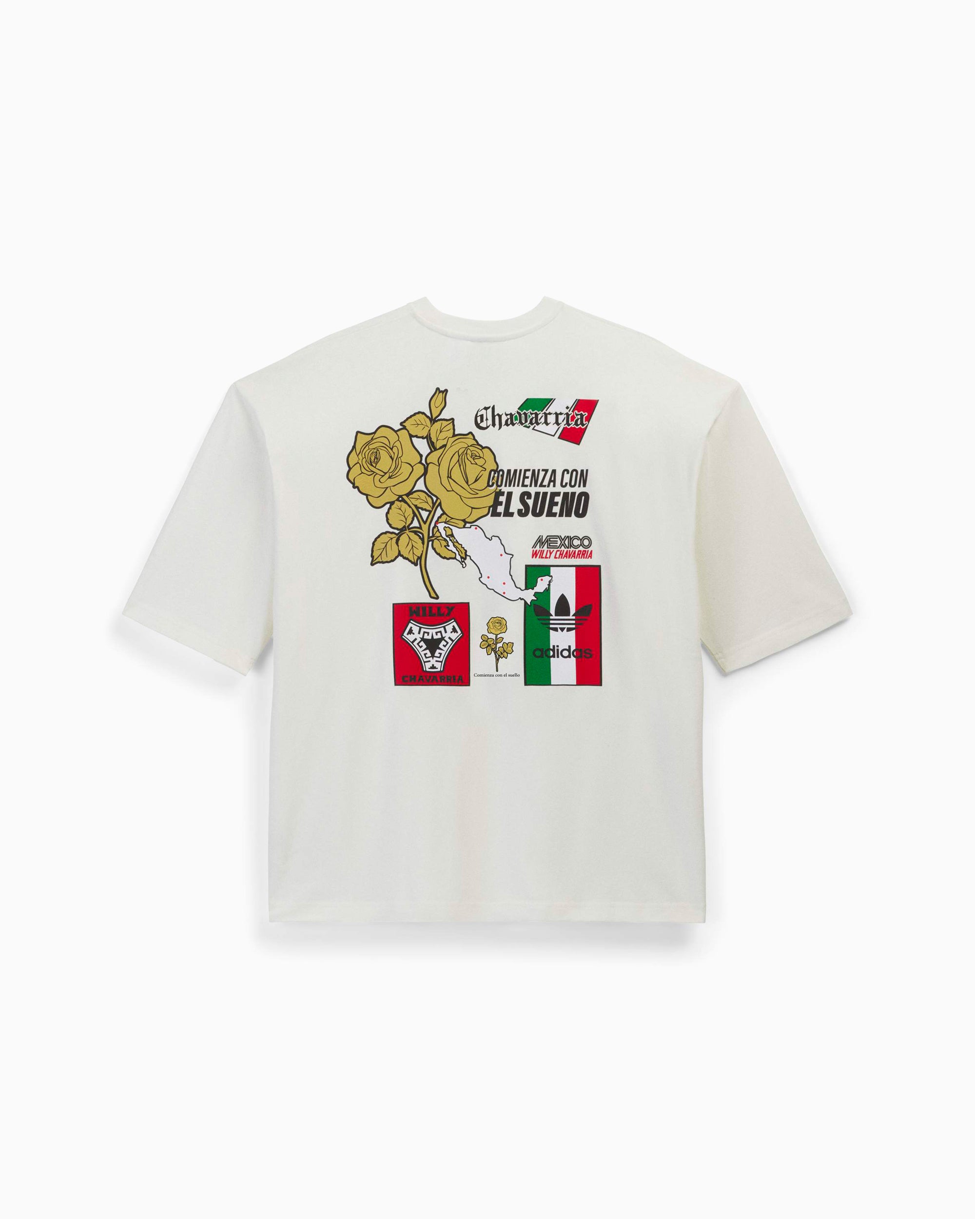 T-Shirts adidas Originals x Willy Chavarria Graphic Relaxed Men's T-Shirt - KY7707