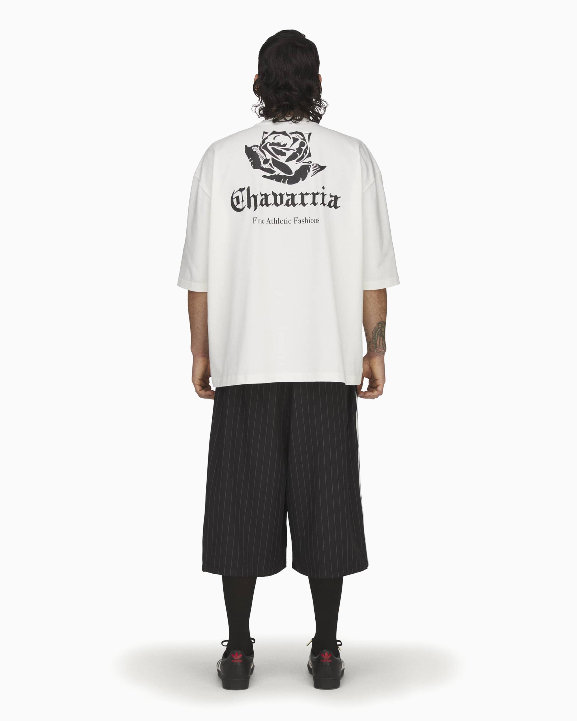 adidas Originals x Willy Chavarria Logo Half-Sleeved Oversize Men's T-