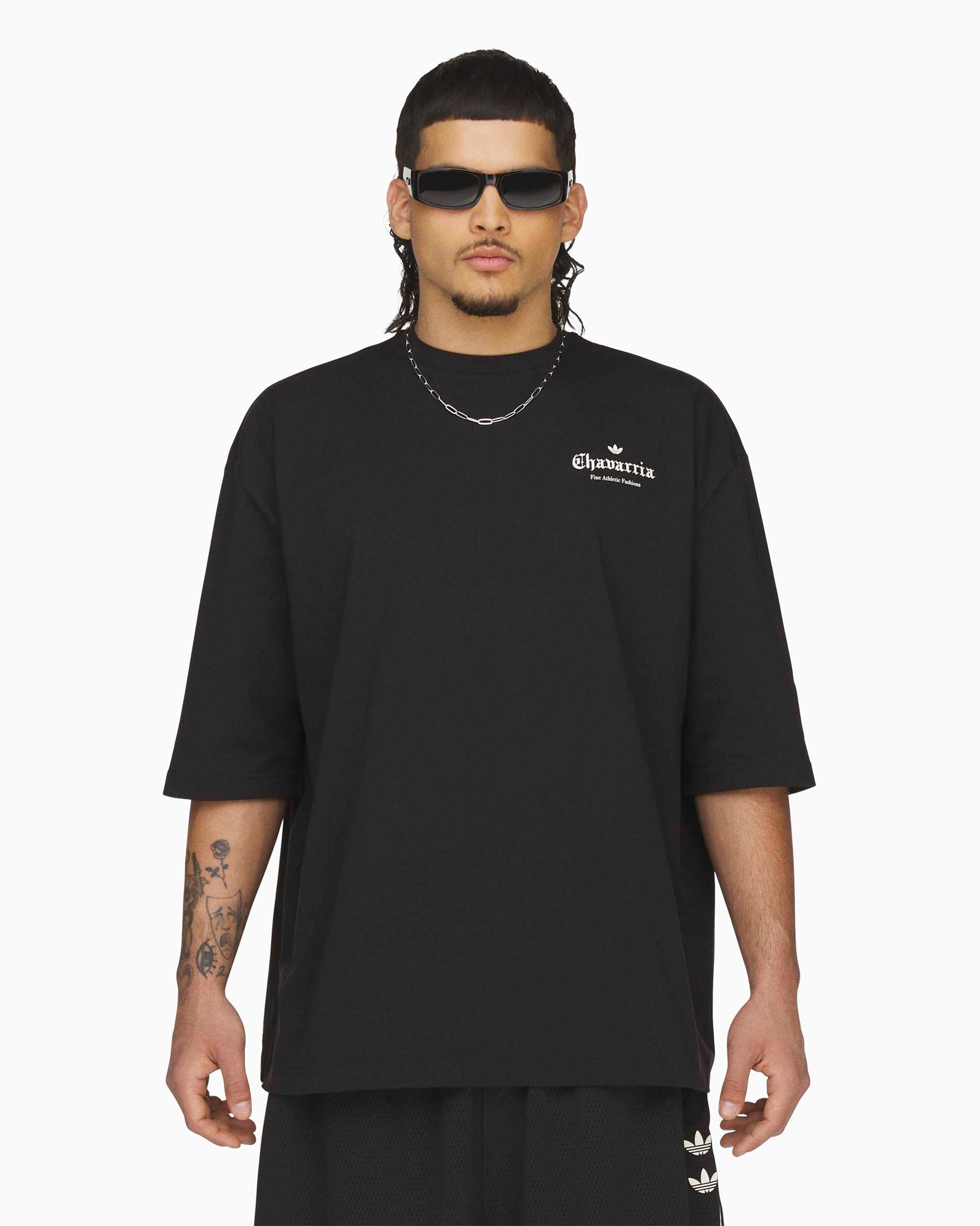 adidas Originals x Willy Chavarria Logo Half-Sleeved Oversize Men's T-