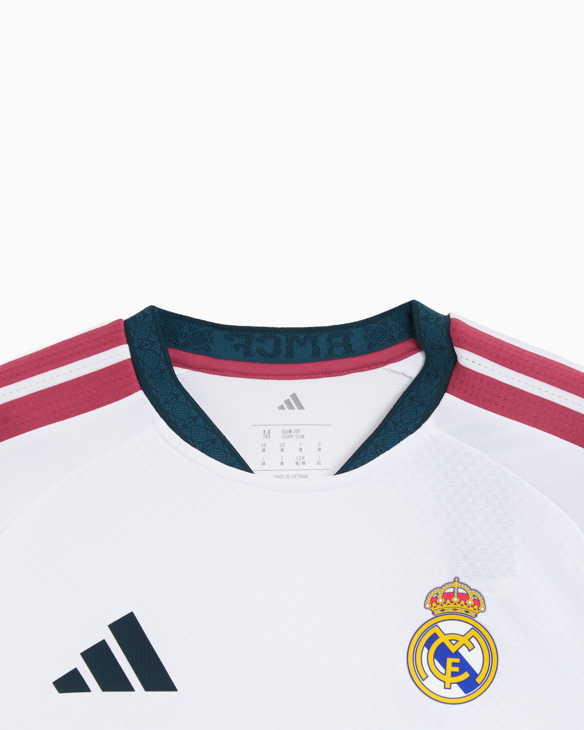 T-Shirts adidas Performance Real Madrid 26/27 Oficial First Kit Slim Men's Jersey T-Shirt - JZ7218