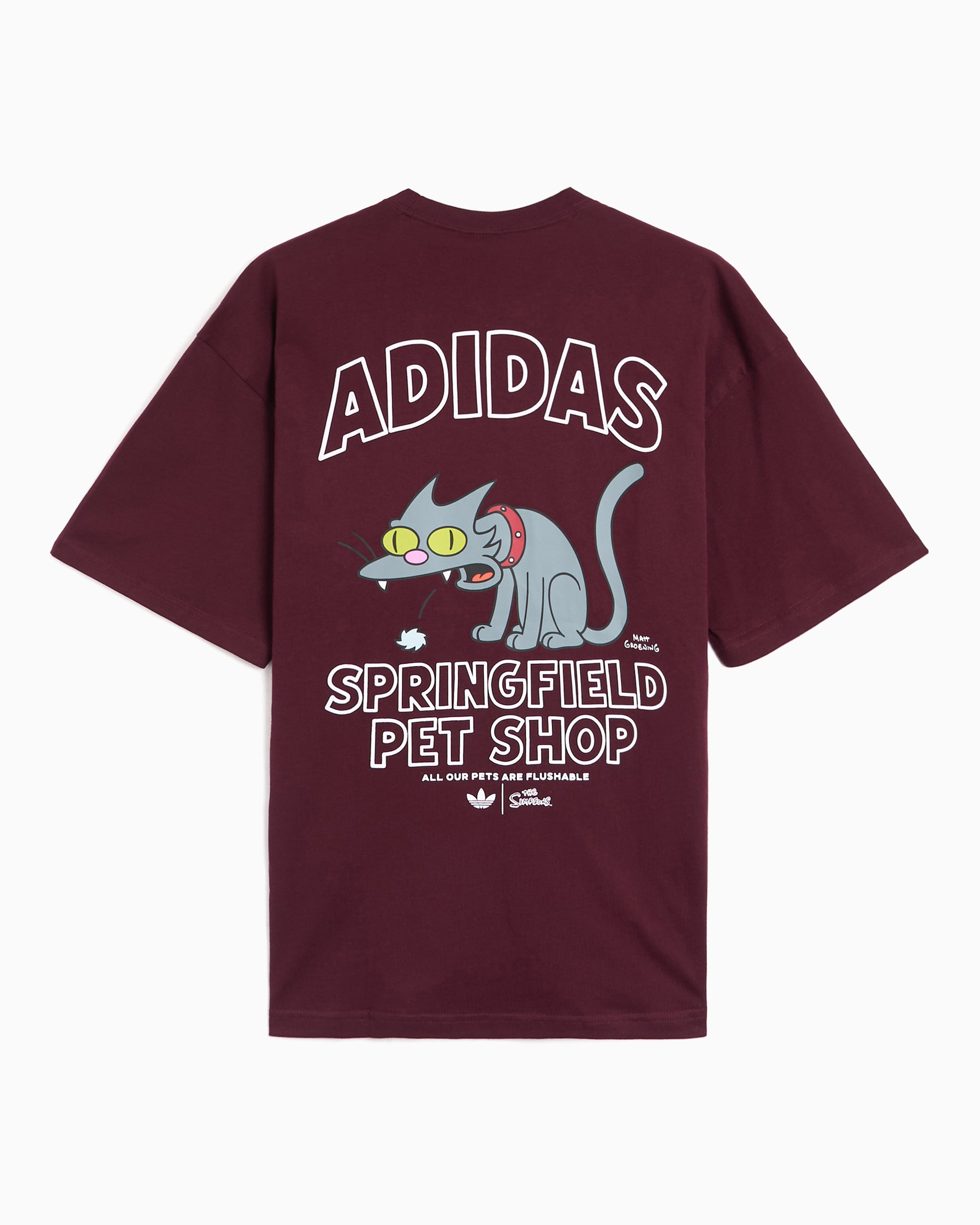 T-Shirts adidas x The Simpsons "Springfield Pet Shop" Graphic Relaxed Men's T-Shirt - LG5065