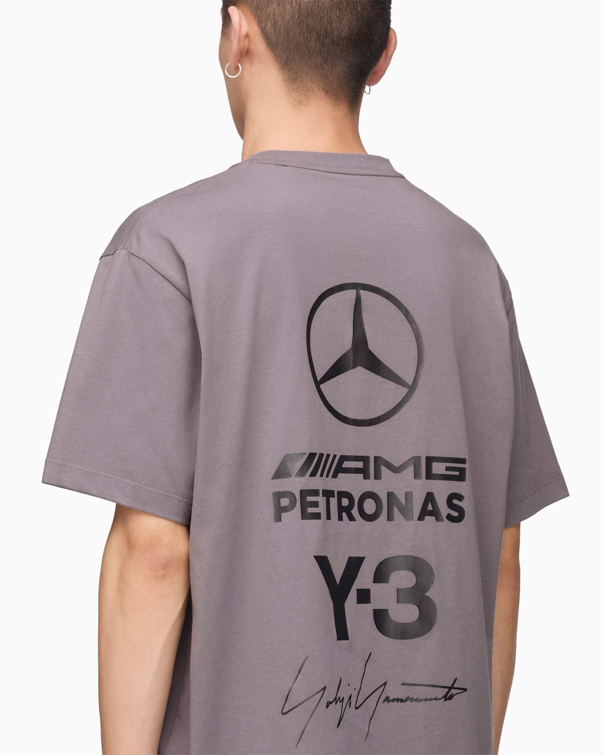 T-Shirts adidas Y-3 x Mercedes AMG Petronas Team F1 Graphic Unisex T-Shirt - KS4838