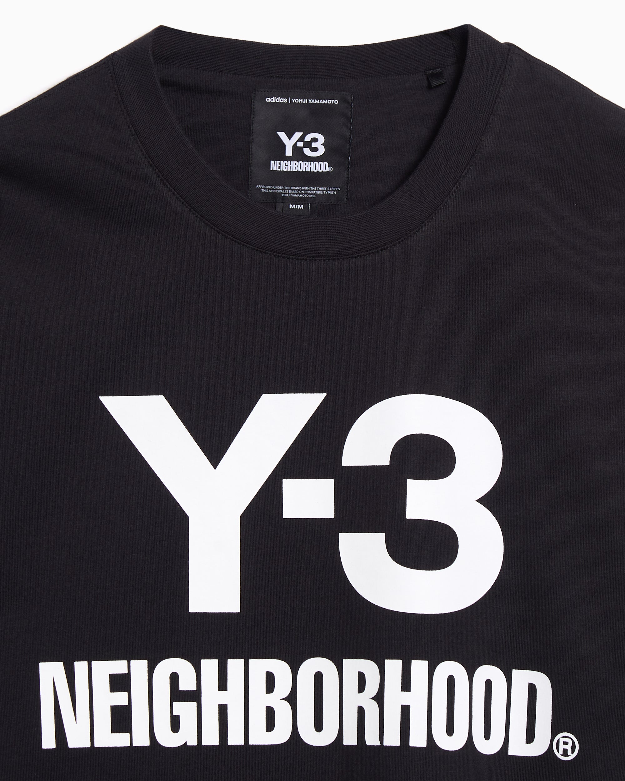 adidas Y-3 x Neighborhood Logo LS Logo Relaxed Men's T-Shirt