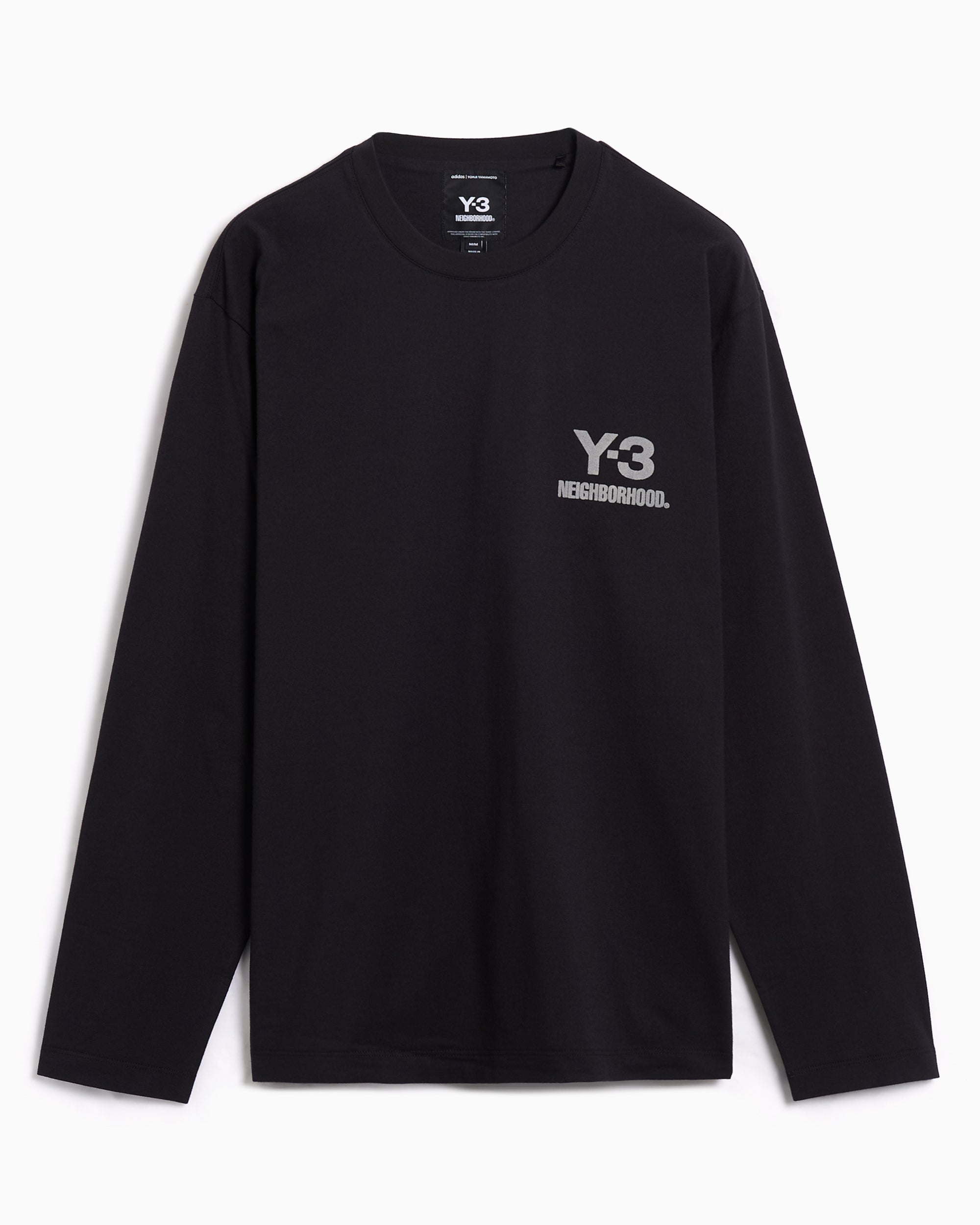 adidas Y-3 x Neighborhood Logo LS Long-Sleeved Relaxed Men's T-Shirt