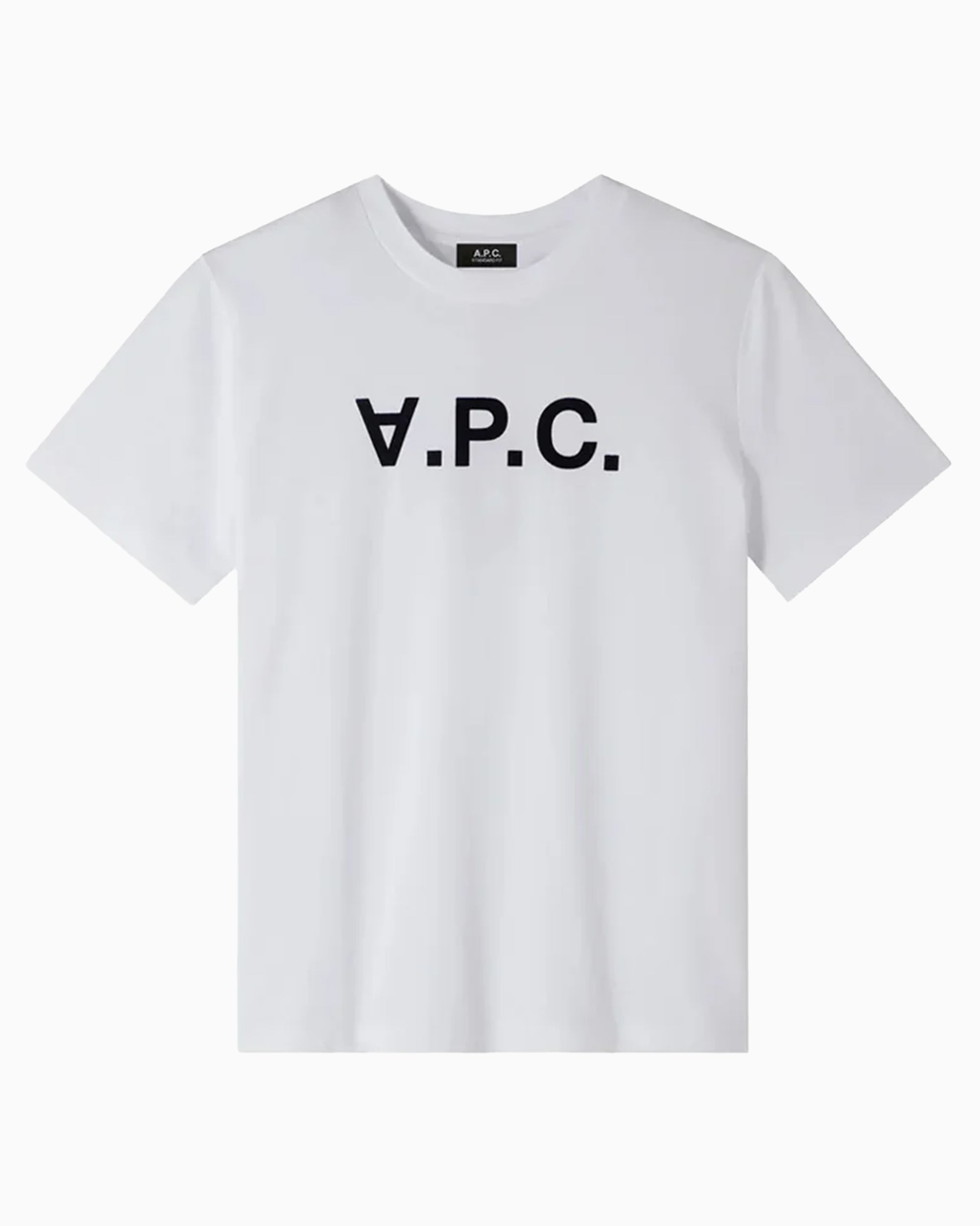 【A.P.C.】ロゴホワイトTシャツ A.P.C. VPC Logo Men's T-Shirt