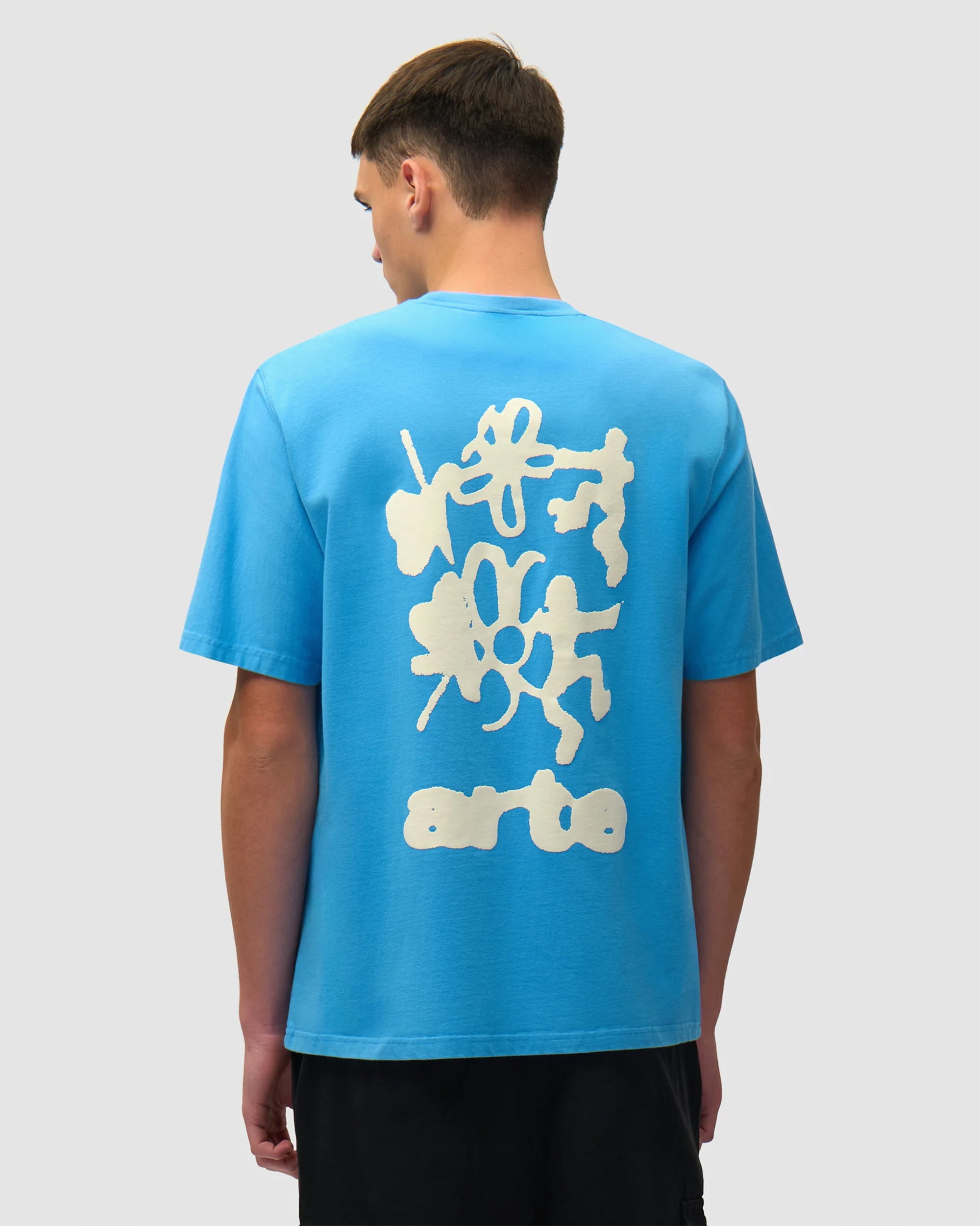 Arte Antwerp Blurry Back Graphic Relaxed Men's T-Shirt
