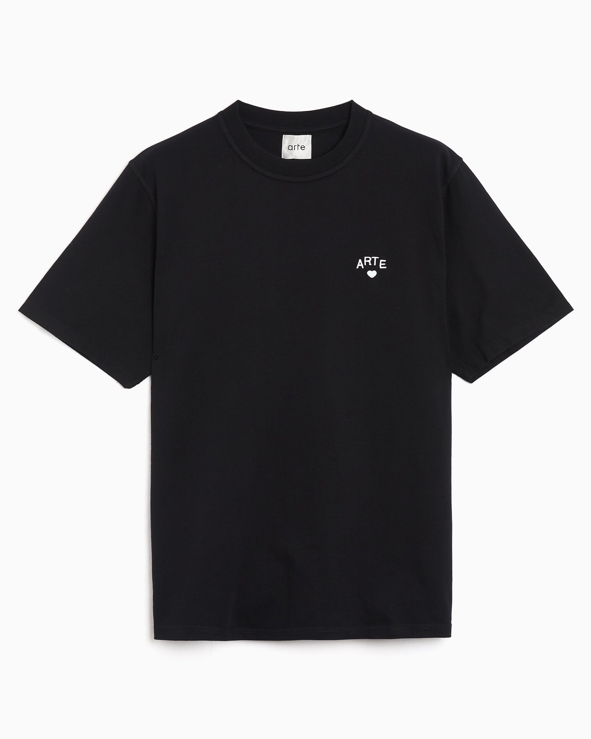 Arte Antwerp Tシャツ ブラック t-shirts-arte-antwerp-cor-logo