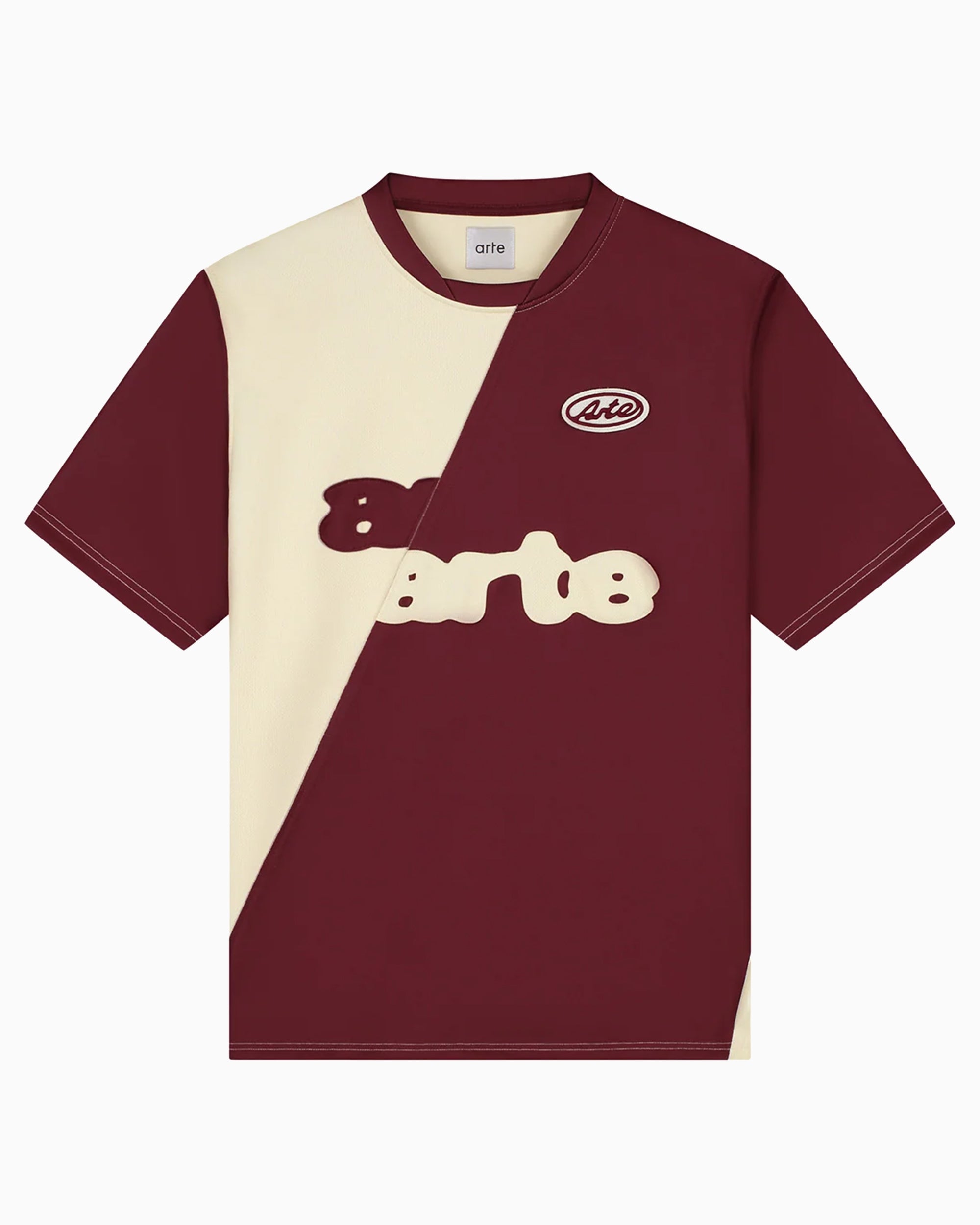 At Last & Co フットボールTシャツ バーガンディ 【公式通販】