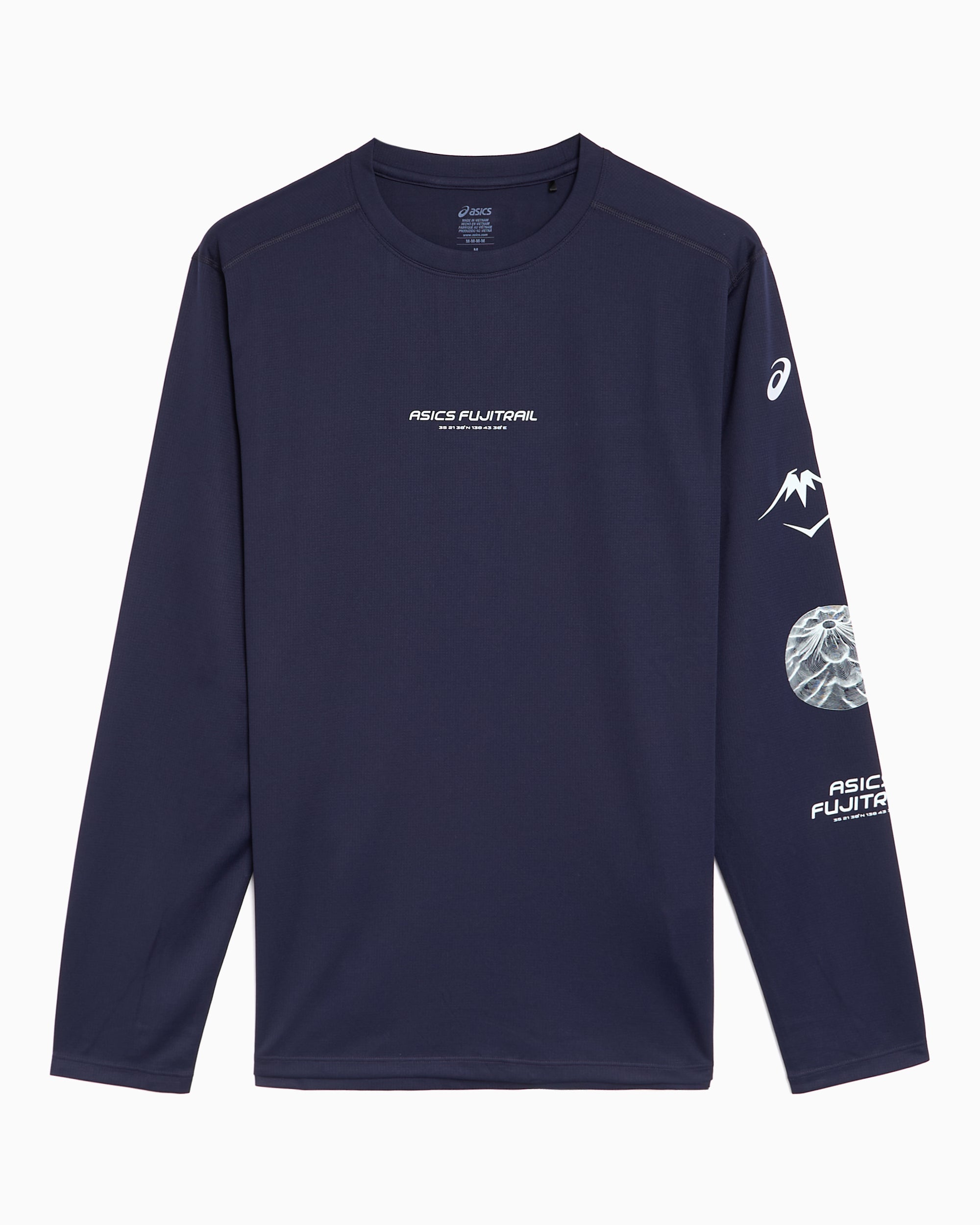 T-Shirts ASICS Fujitrail Graphic Long-Sleeved Relaxed Men's T-Shirt - 2011D525-400