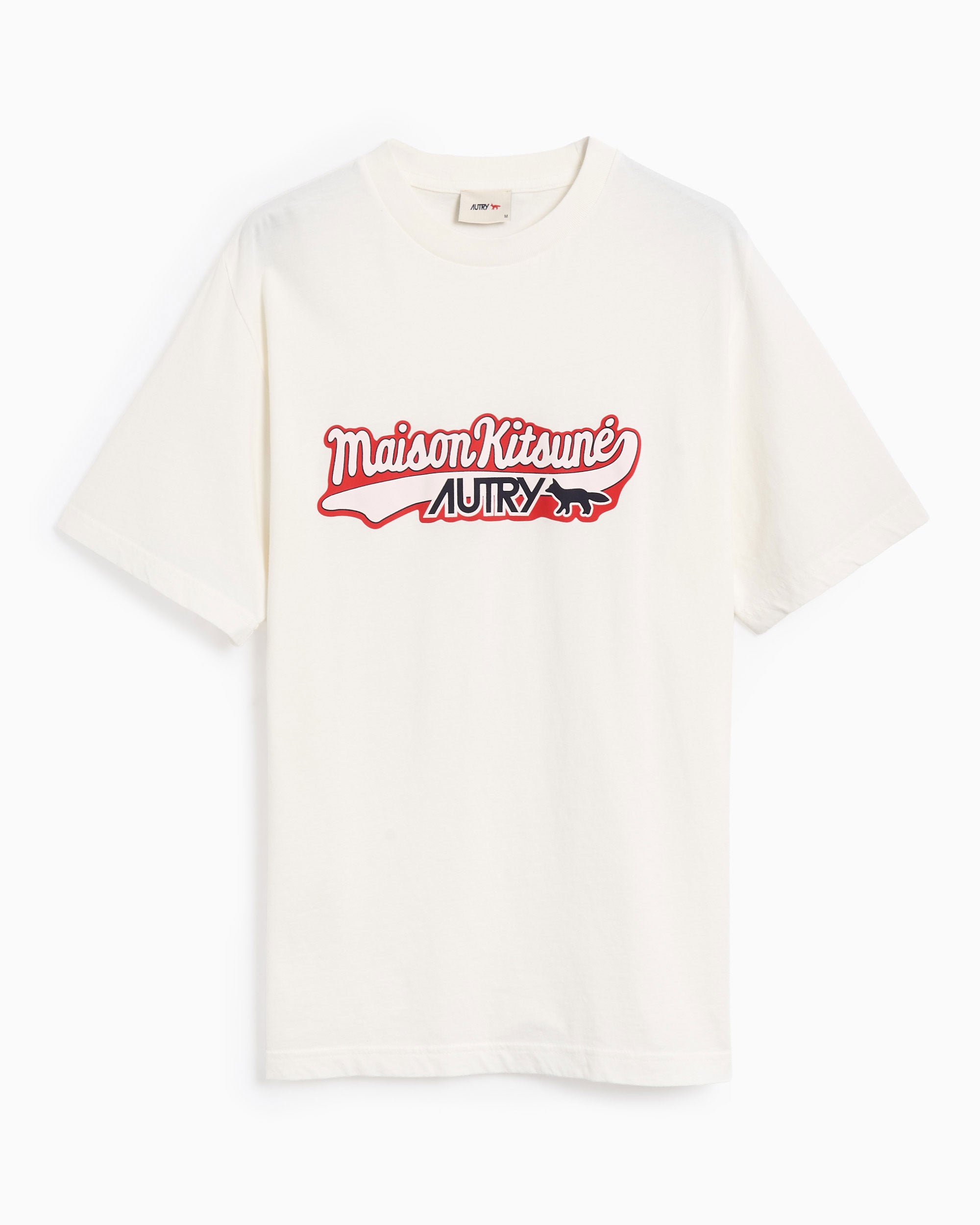 Autry x Maison Kitsuné Varsity Logo Men's T-Shirt