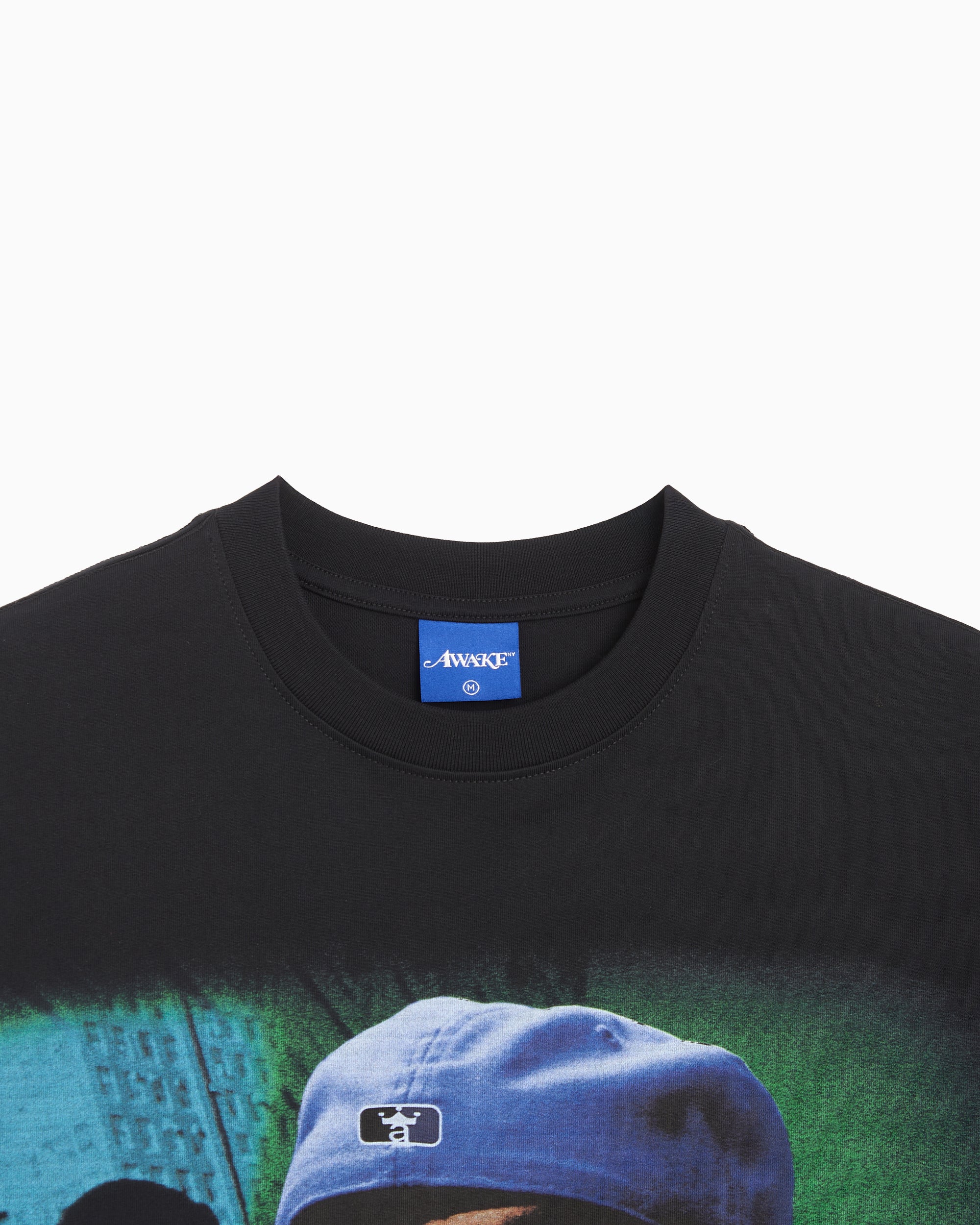 T-Shirts Awake NY x Big L "Ebonics" Graphic Men's T-Shirt - AWK-SP26-TS006-BLK