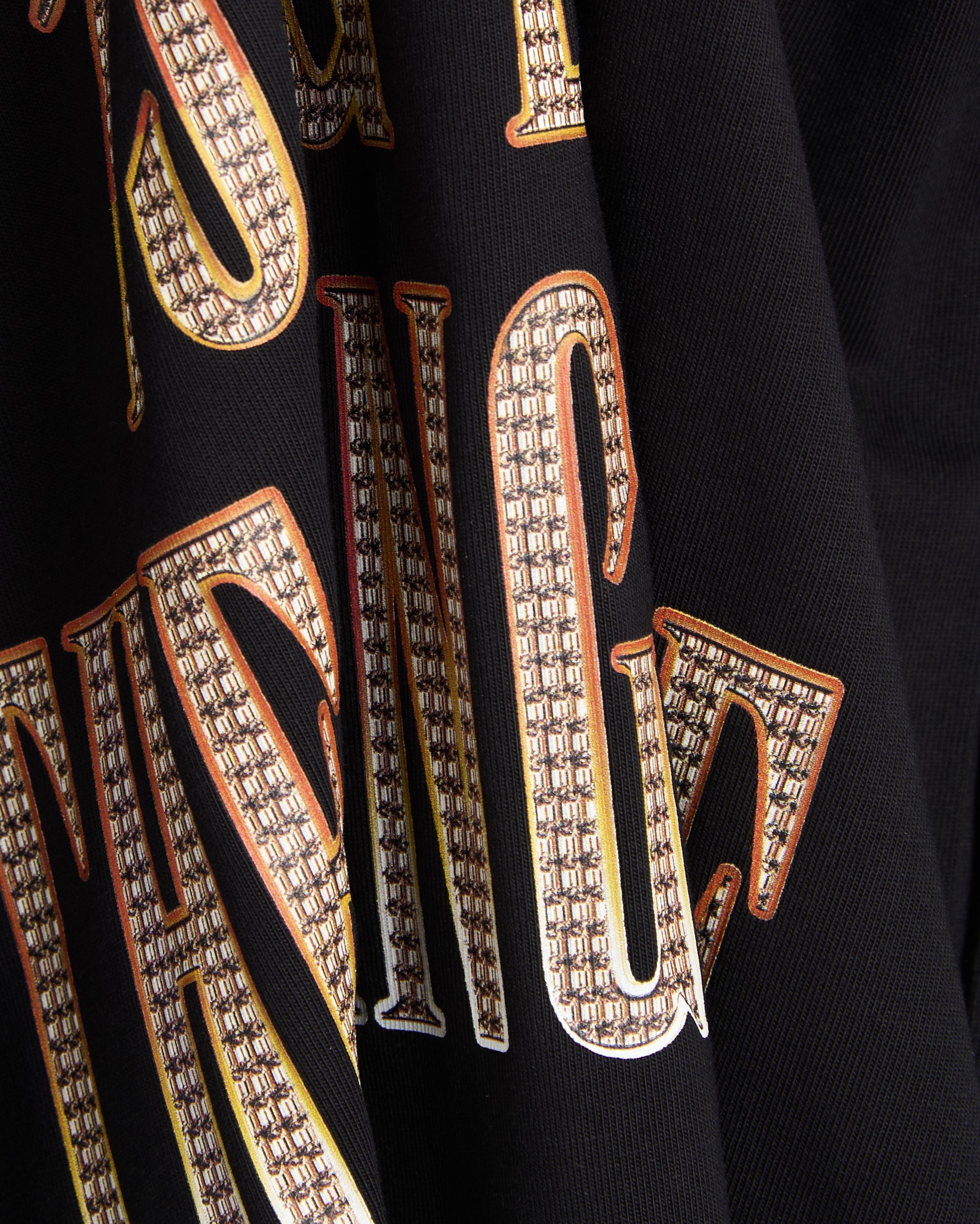 T-Shirts Awake NY x Big L "Ebonics" Graphic Men's T-Shirt - AWK-SP26-TS006-BLK