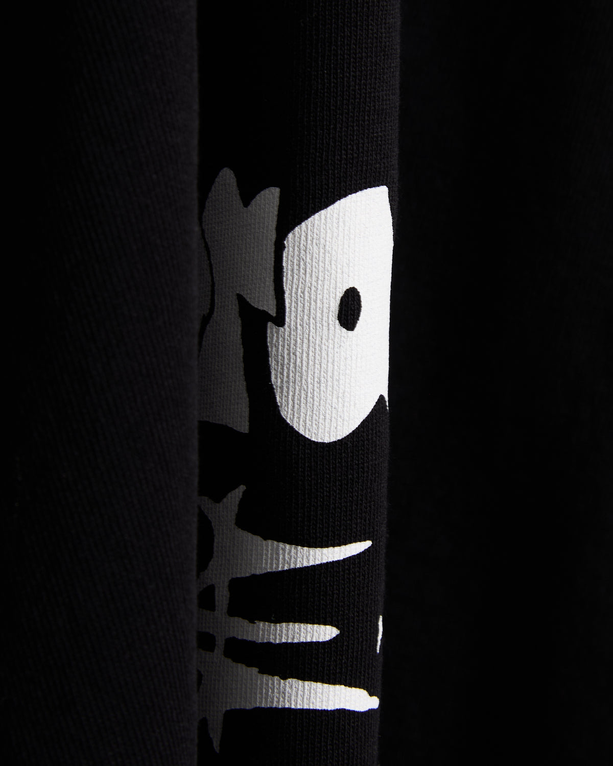 Brain Dead Skull Mech Graphic Long-Sleeved Relaxed Men