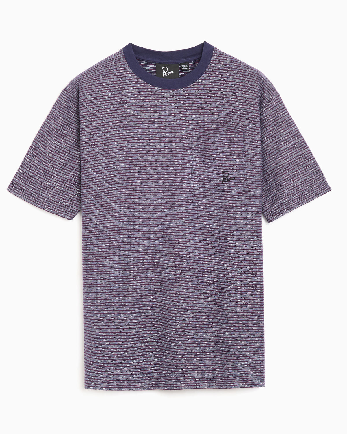 by Parra Crooked Striped Boxy Men