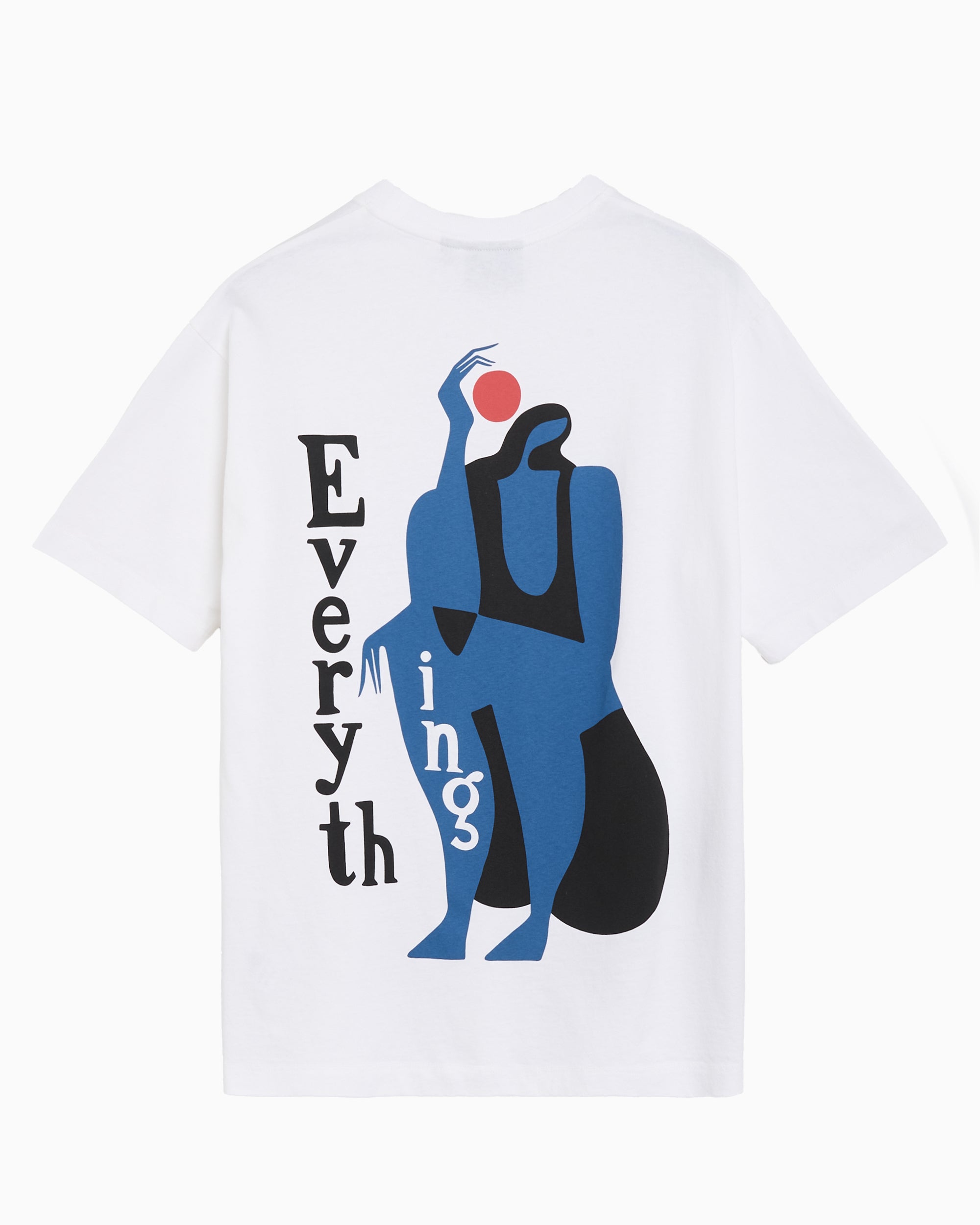 T-Shirts by Parra Everything Graphic Boxy Men's T-Shirt - 55280-WHITE