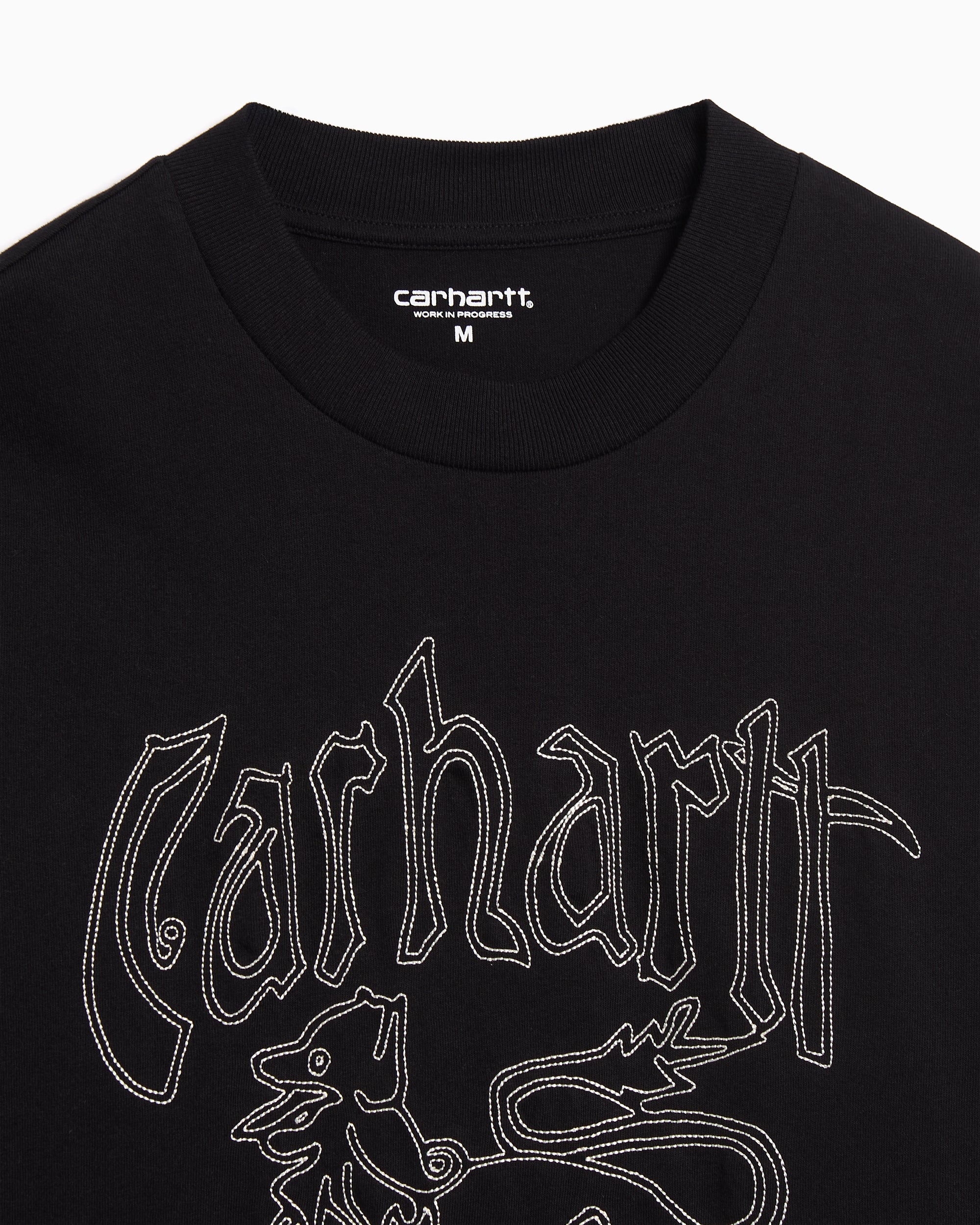 Carhartt WIP Hackwork Graphic Long-Sleeved Relaxed Women's T-Shirt