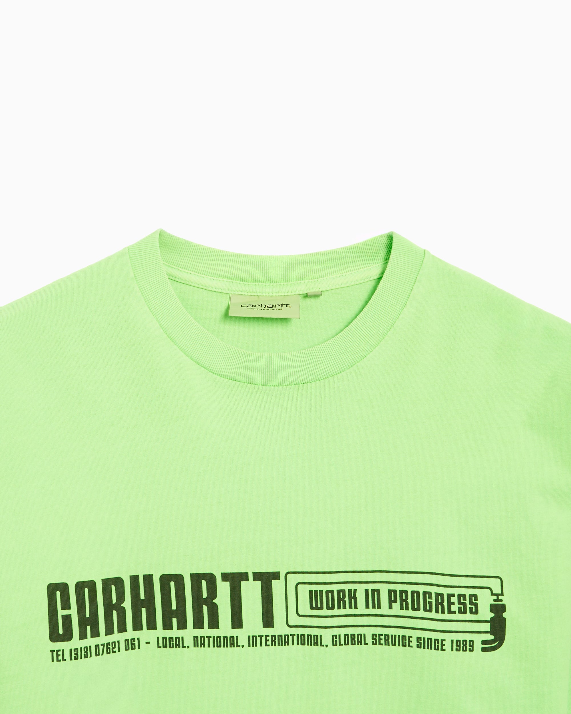T-Shirts Carhartt WIP Industry Men's Loose Fit Long Sleeve T-Shirt Relaxed Men's T-Shirt - I034411-2N7GD
