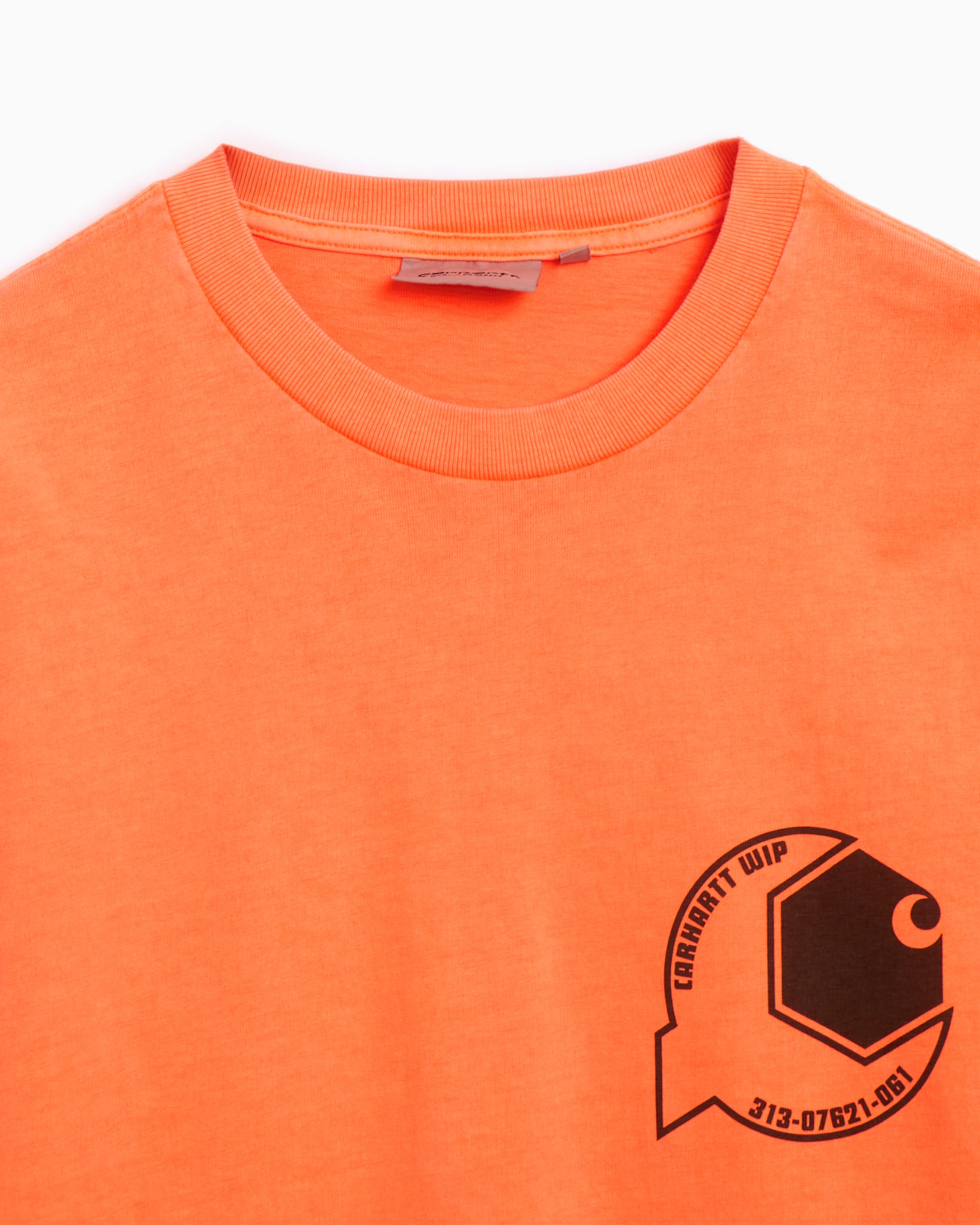 T-Shirts Carhartt WIP Industry Men's Loose Fit Long Sleeve T-Shirt Relaxed Men's T-Shirt - I034411-2N8GD